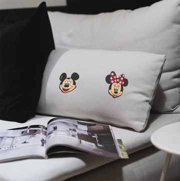 Disney Aufnäher Bügelbild, Aufbügler, Applikationen, Patches, Flicken, zum aufbügeln, Polyester, Mickey Mouse Comic Kinder - Größe: 6,5 x 6,5 cm