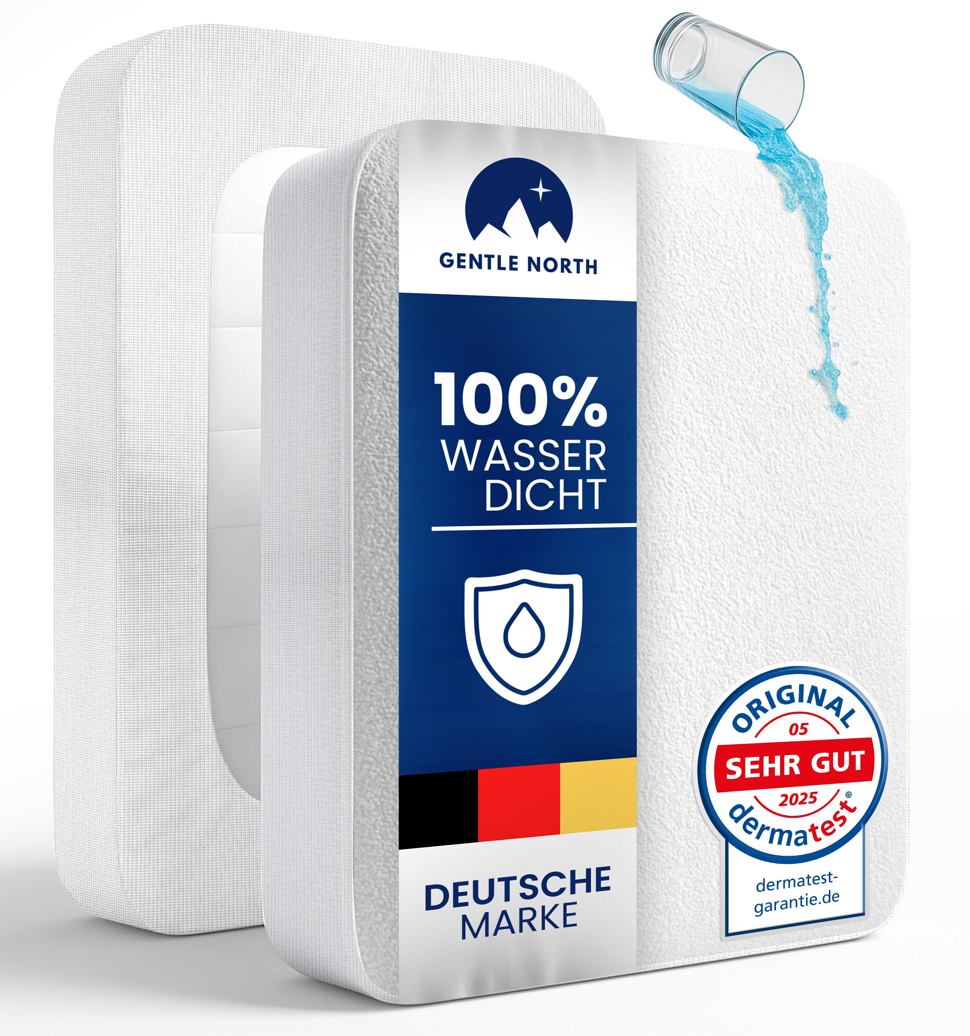 Matratzenschoner Wasserdichter, atmungsaktiver Matratzenschoner – leise & w günstig online kaufen