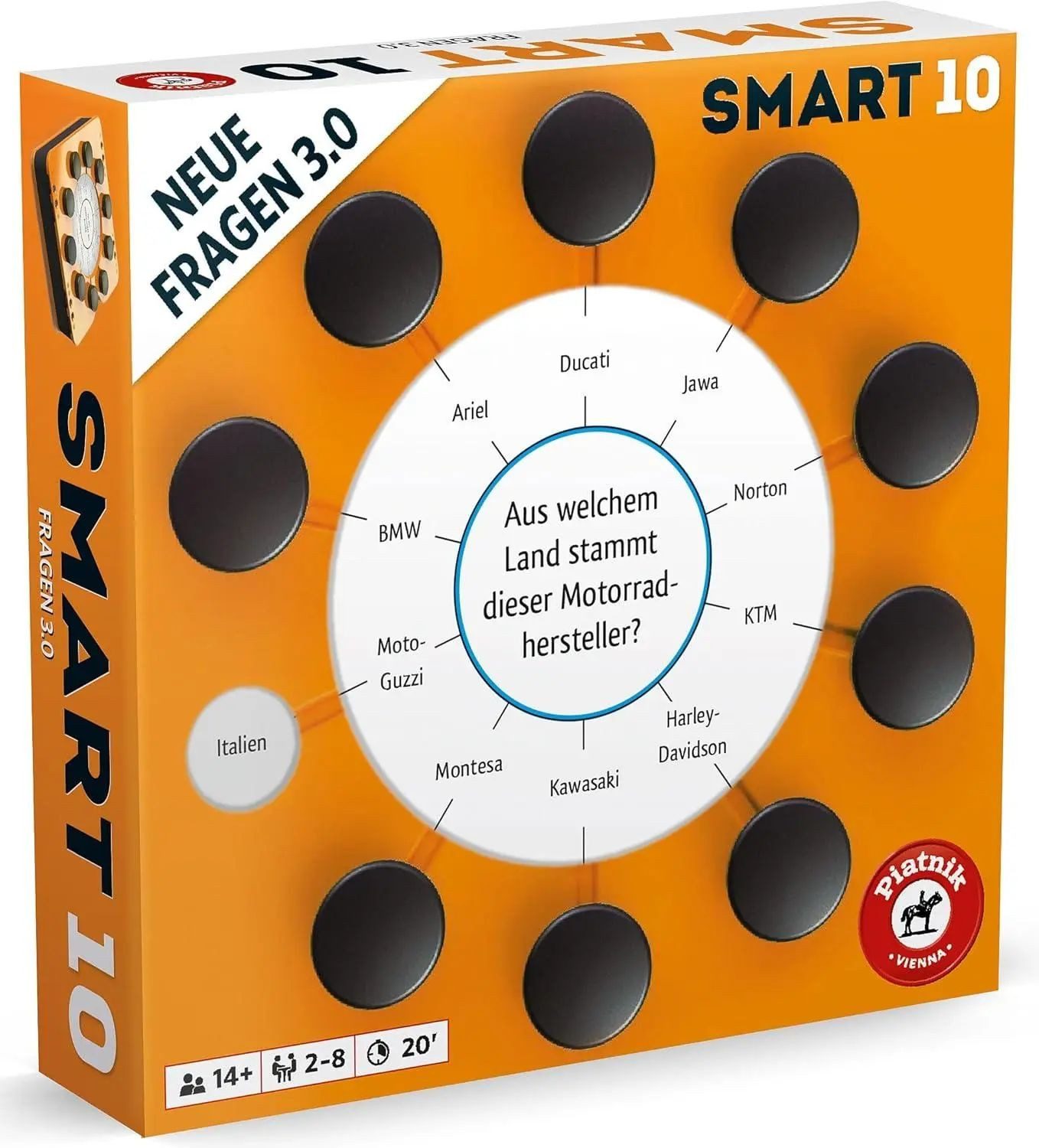 Piatnik Spiel Smart 10 Zusatzfragen 3.0