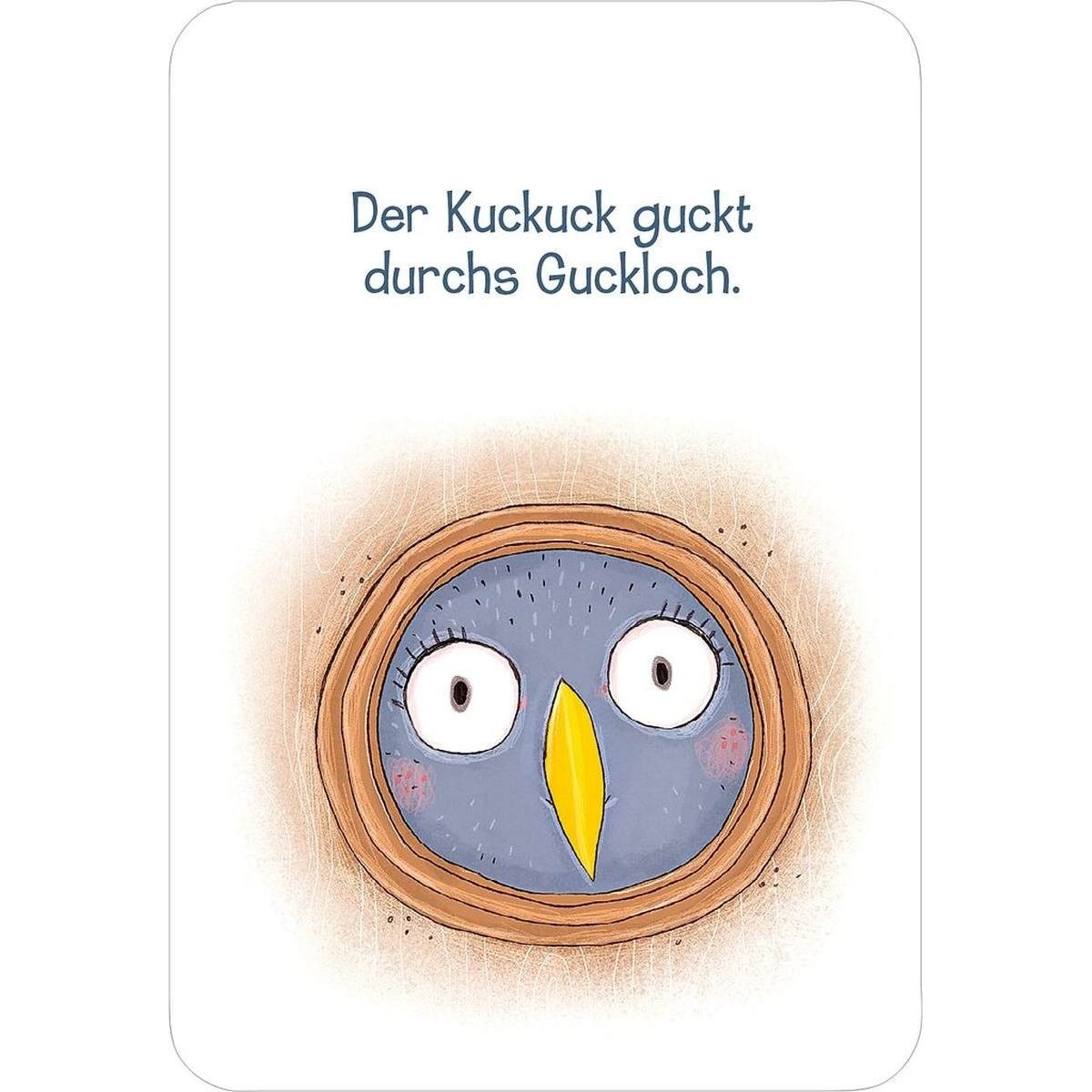 Moses. Verlag Spiel Fischers Fritz – Zungenbrecher Kartenspiel für Kinder ab 6 Jahren