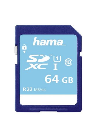 HAMA Карта памяти SDXC 64GB Class 10 UHS-I ...