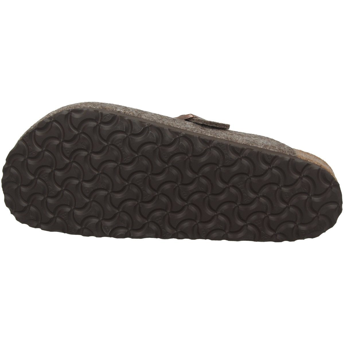 normal Wollfilz Birkenstock Boston Clog braun Erwachsene Unisex