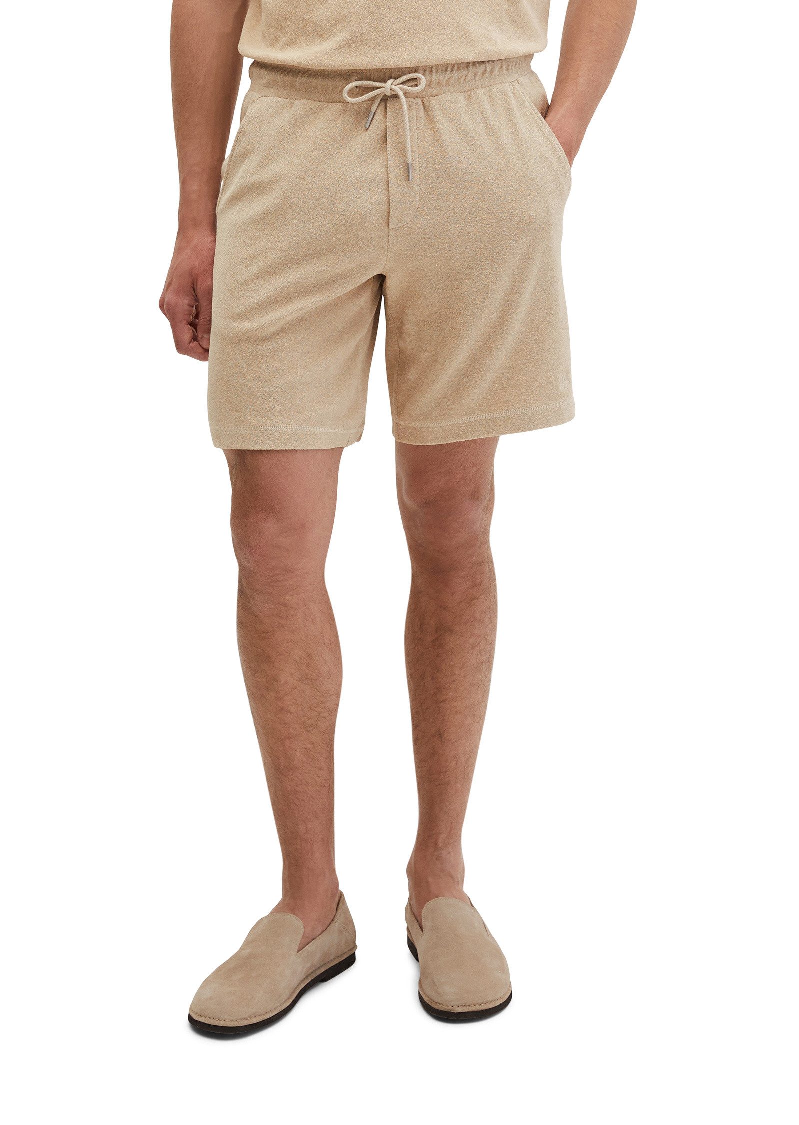 Marc O'Polo Poloshirt aus weichem Jersey-Frottee