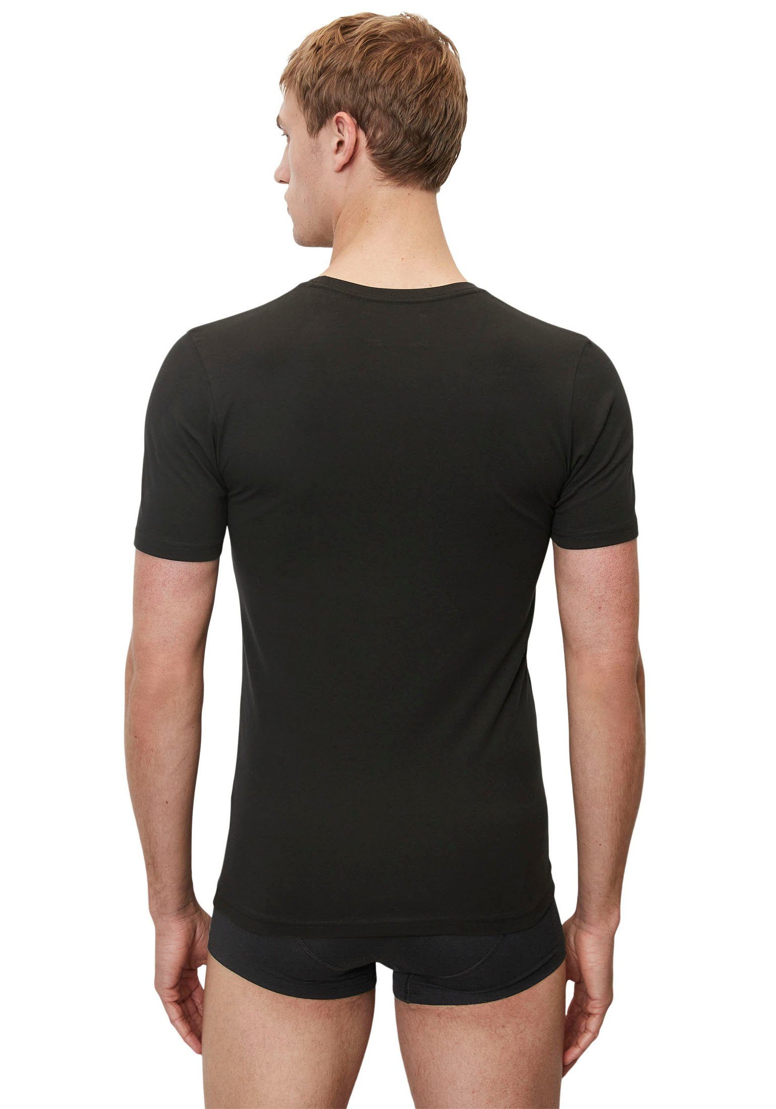 O'Polo schwarz Marc V-Shirt