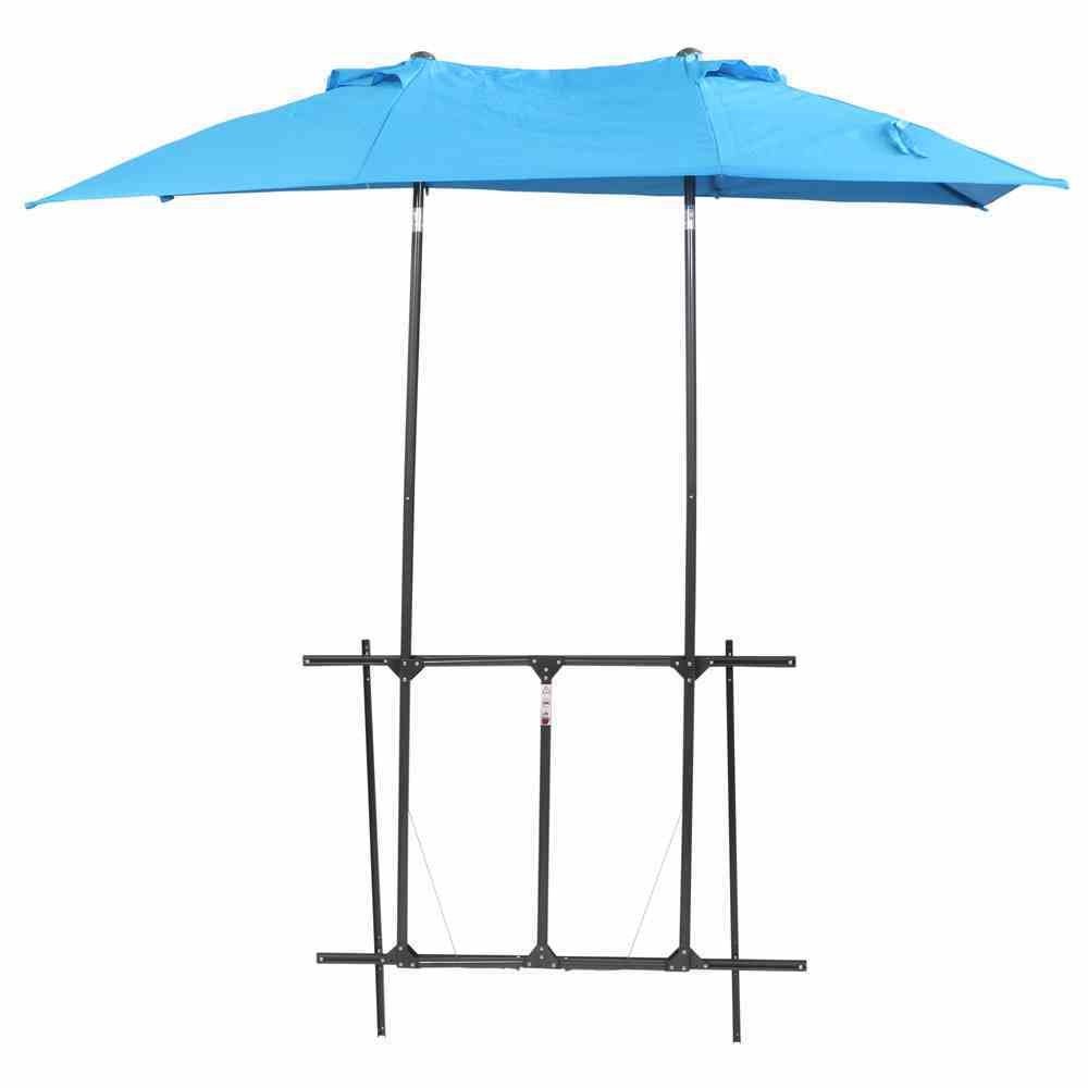 Siena Garden Sonnenschirm »Twinsoll Doppel Balkonschirm für Geländer