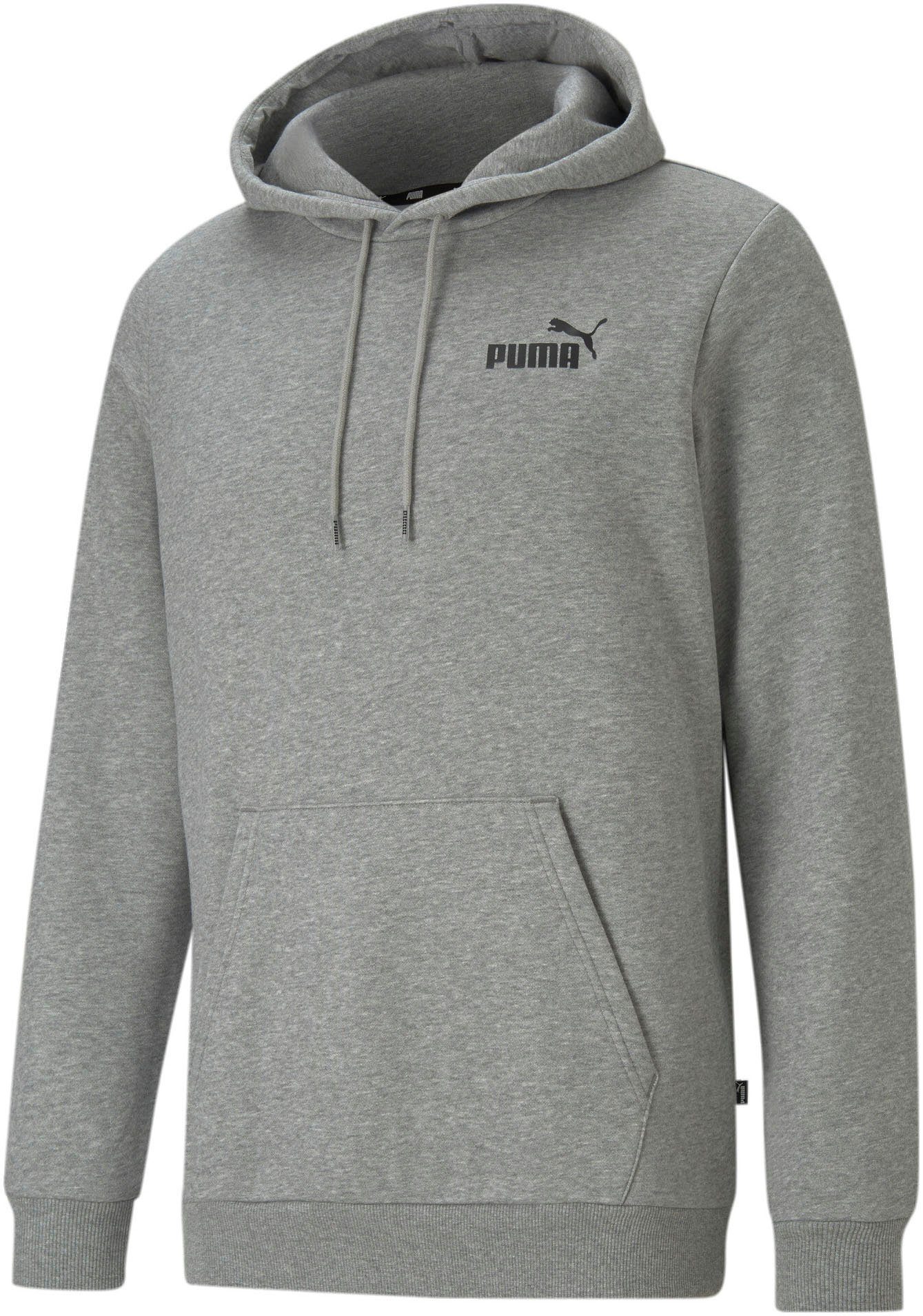 PUMA Kapuzensweatshirt ESS SMALL LOGO HOODIE FL Medium Gray Heather | Sweatshirts