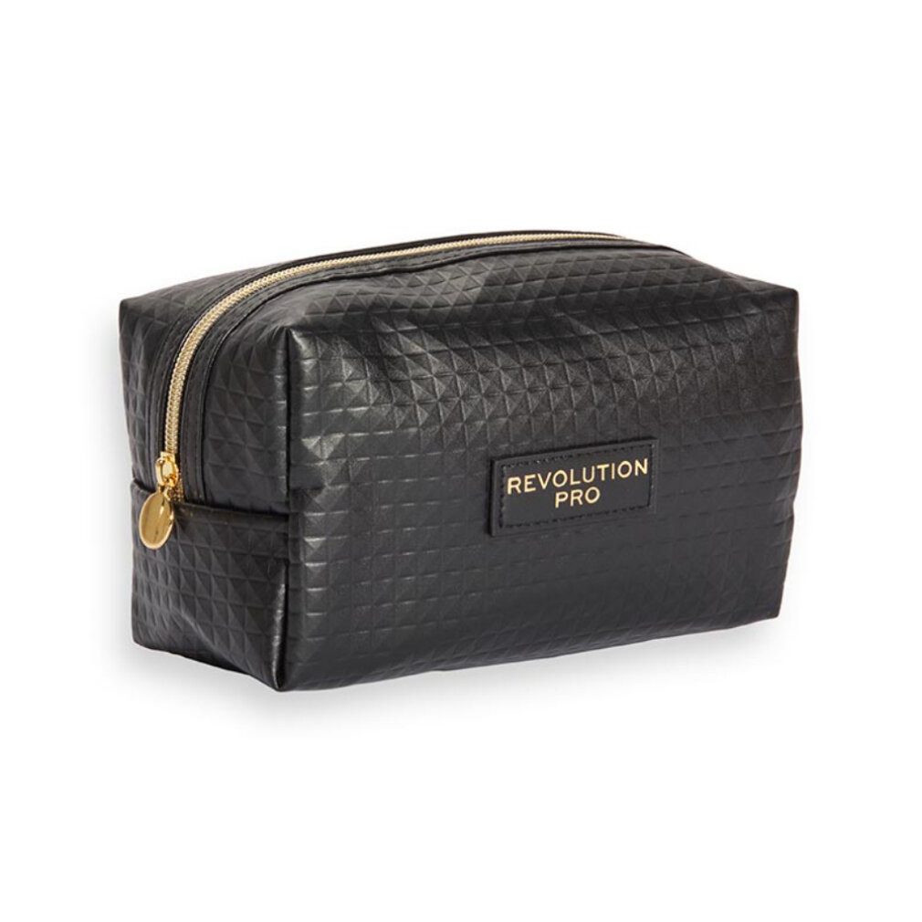 MAKE UP REVOLUTION Kosmetiktasche Makeup Revolution, Textil-Schminktasche, Schwarz