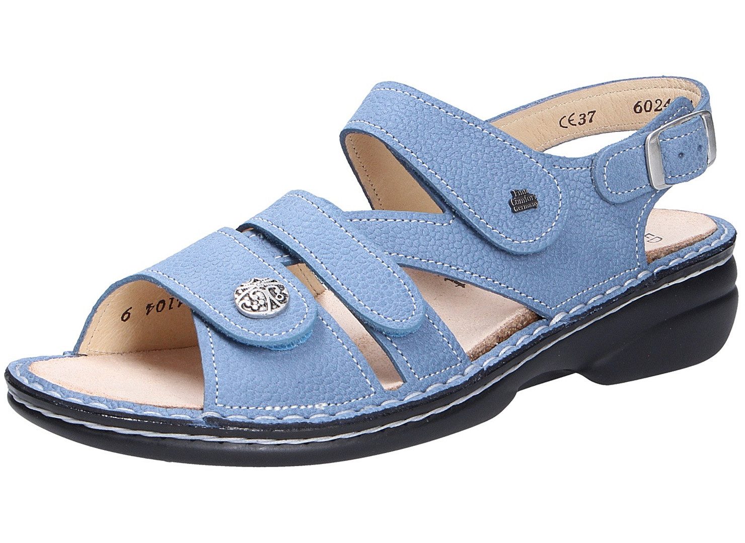 Finn Comfort Finn Comfort Damen Sandale GOMERA blau Größe Sandale