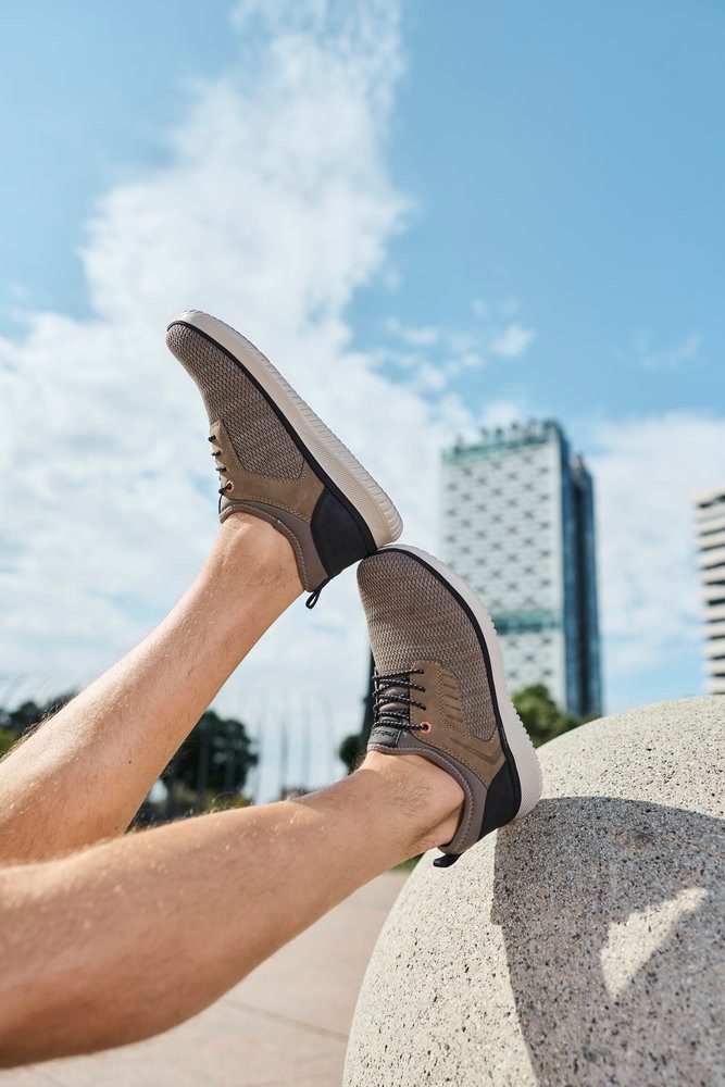 Rieker Slip-On Sneaker Slipper, Halbschuh, Freizeitschuh, Sneaker zum Schlupfen
