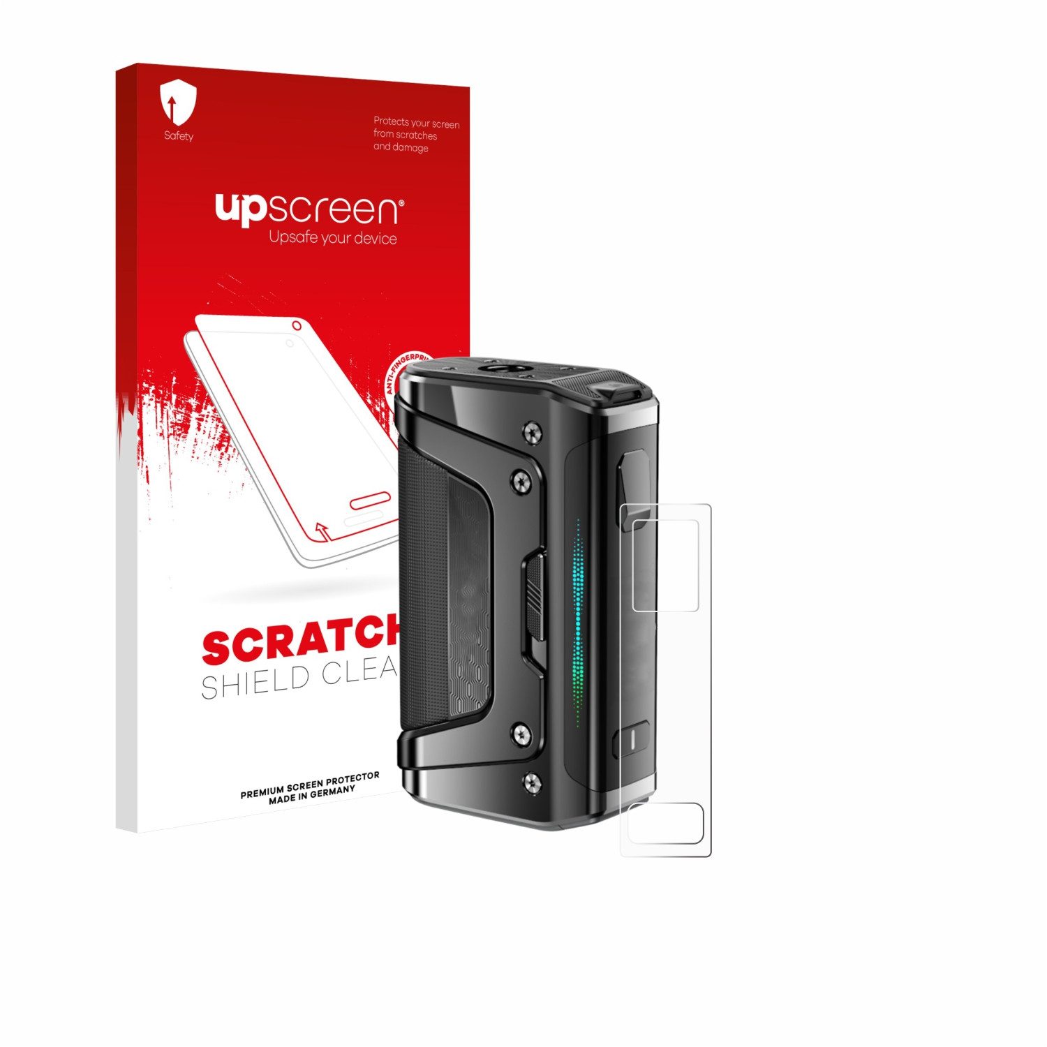 upscreen Displayschutzfolie Schutzfolie für GeekVape Aegis Legend 5, Displayschutz Schutz Folie Klar Transparent