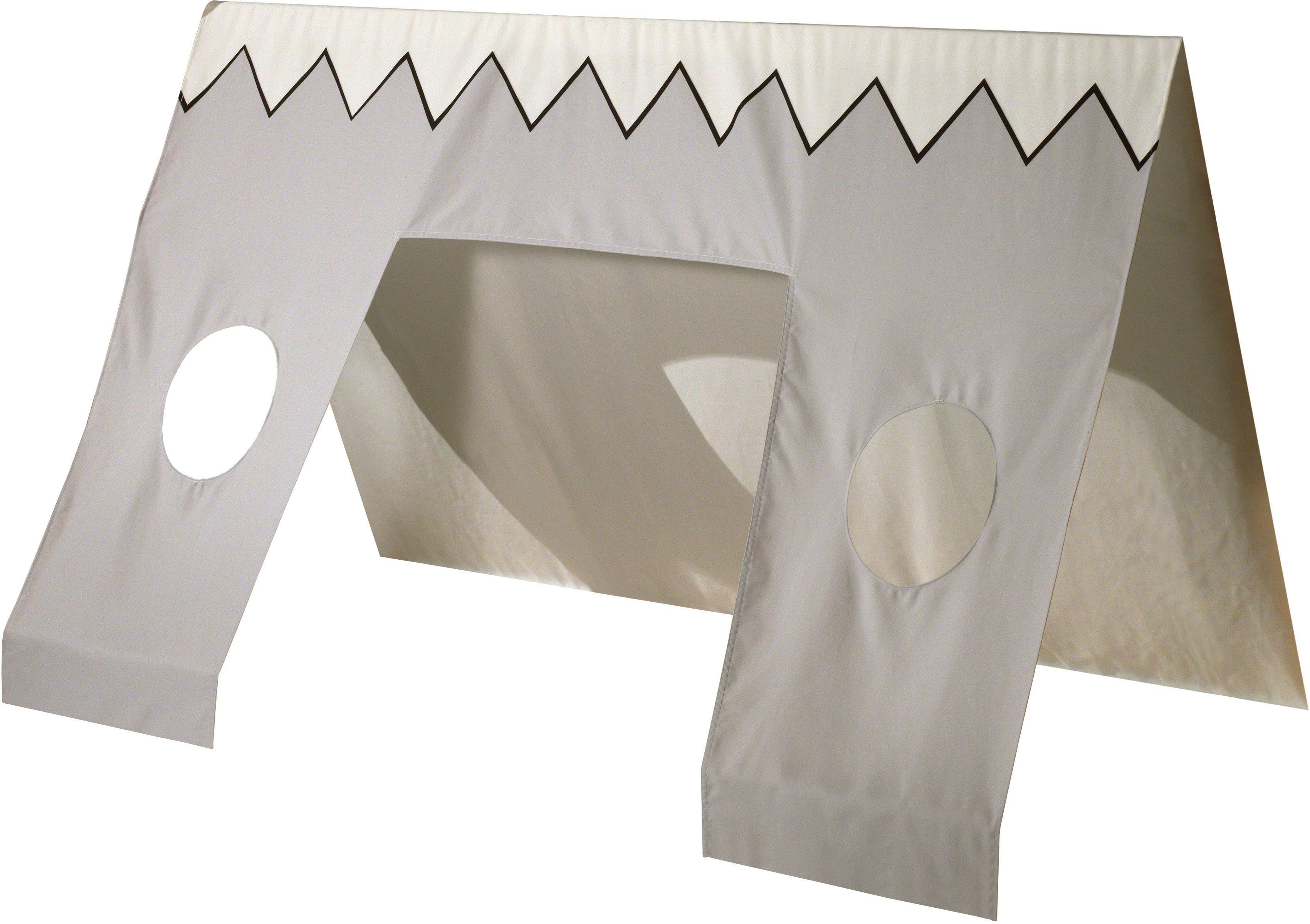 Vipack Kinderbett »Tipi«, mit Rolllattenrost und Zeltdach, wahlweise mit Schublade-Otto