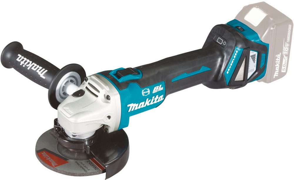 Makita Akku-Winkelschleifer DGA513Z, ohne Akku und Ladegerät