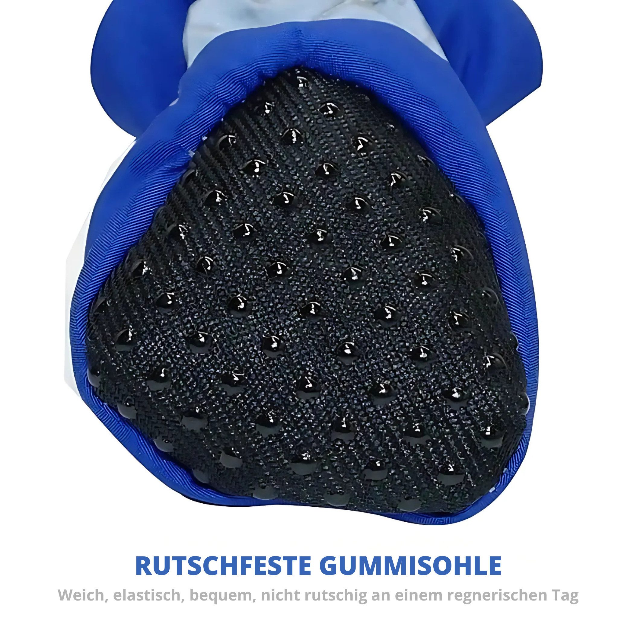 FLOCKI Pets™ Hundejacke Hundeschuhe, Outdoor Hundeschuhe mit genoppter Lauffläche, gefüttert, kuschelig weiches Innenfutter, genoppte Gummisohle, reflektierend