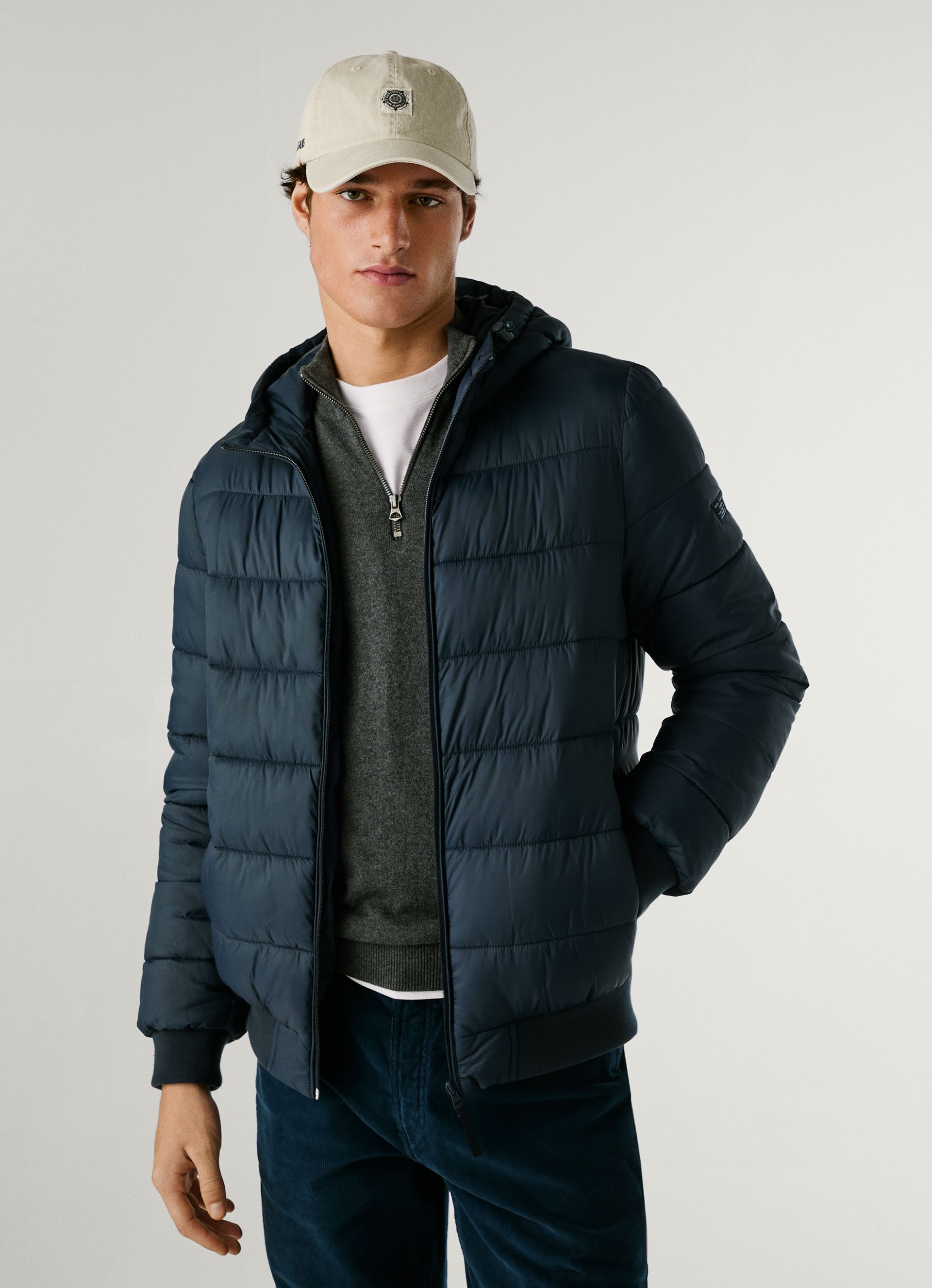 Pepe Jeans Steppjacke PUFFER HOOD Regular Fit mit Kapuze günstig online kaufen