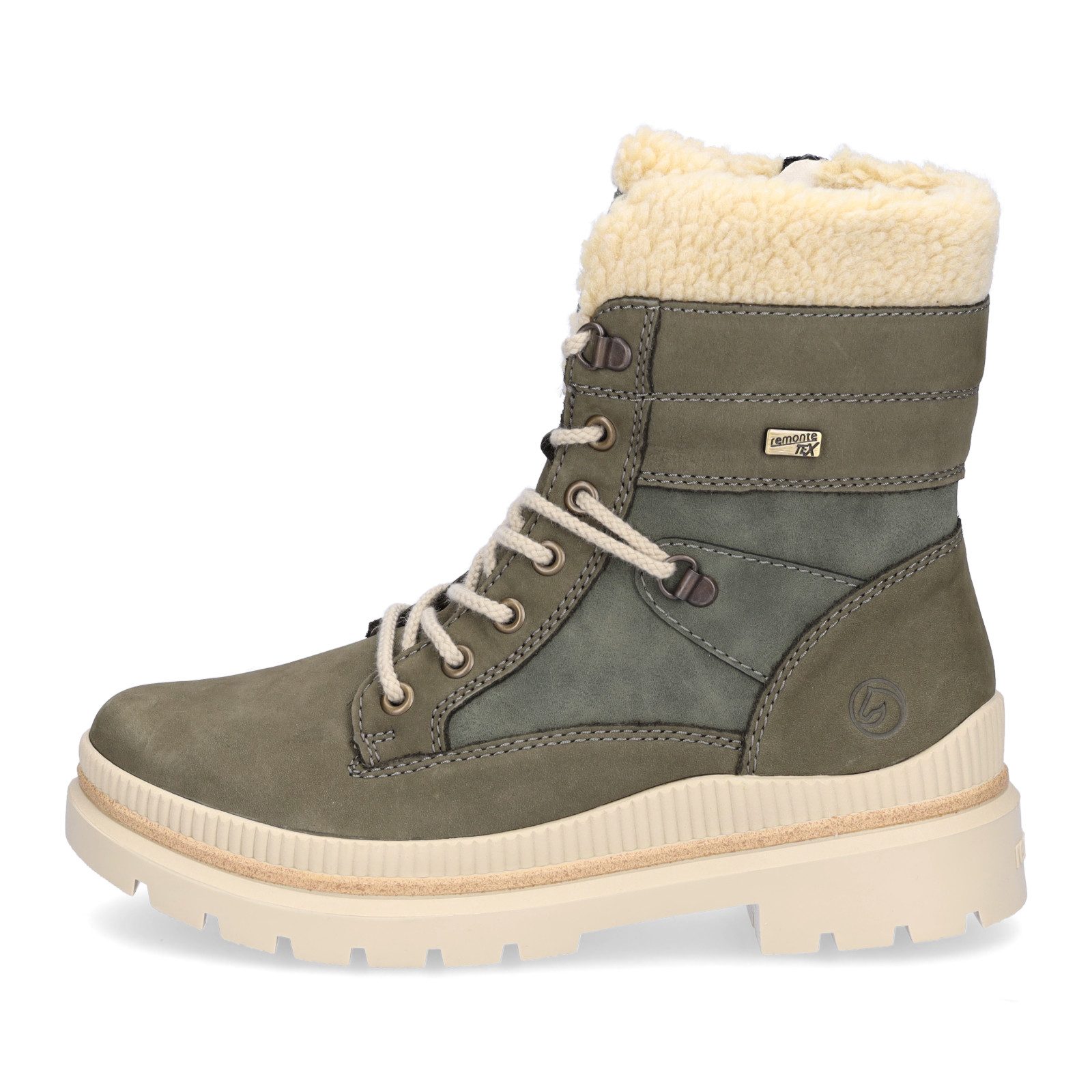 Remonte Remonte Damen Schnürboot khaki Schnürboots günstig online kaufen