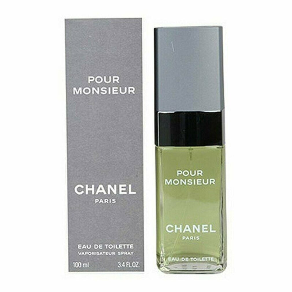 CHANEL Eau de Toilette pour Monsieur, Glasflakon, Parfüm EDT, Herrenduft