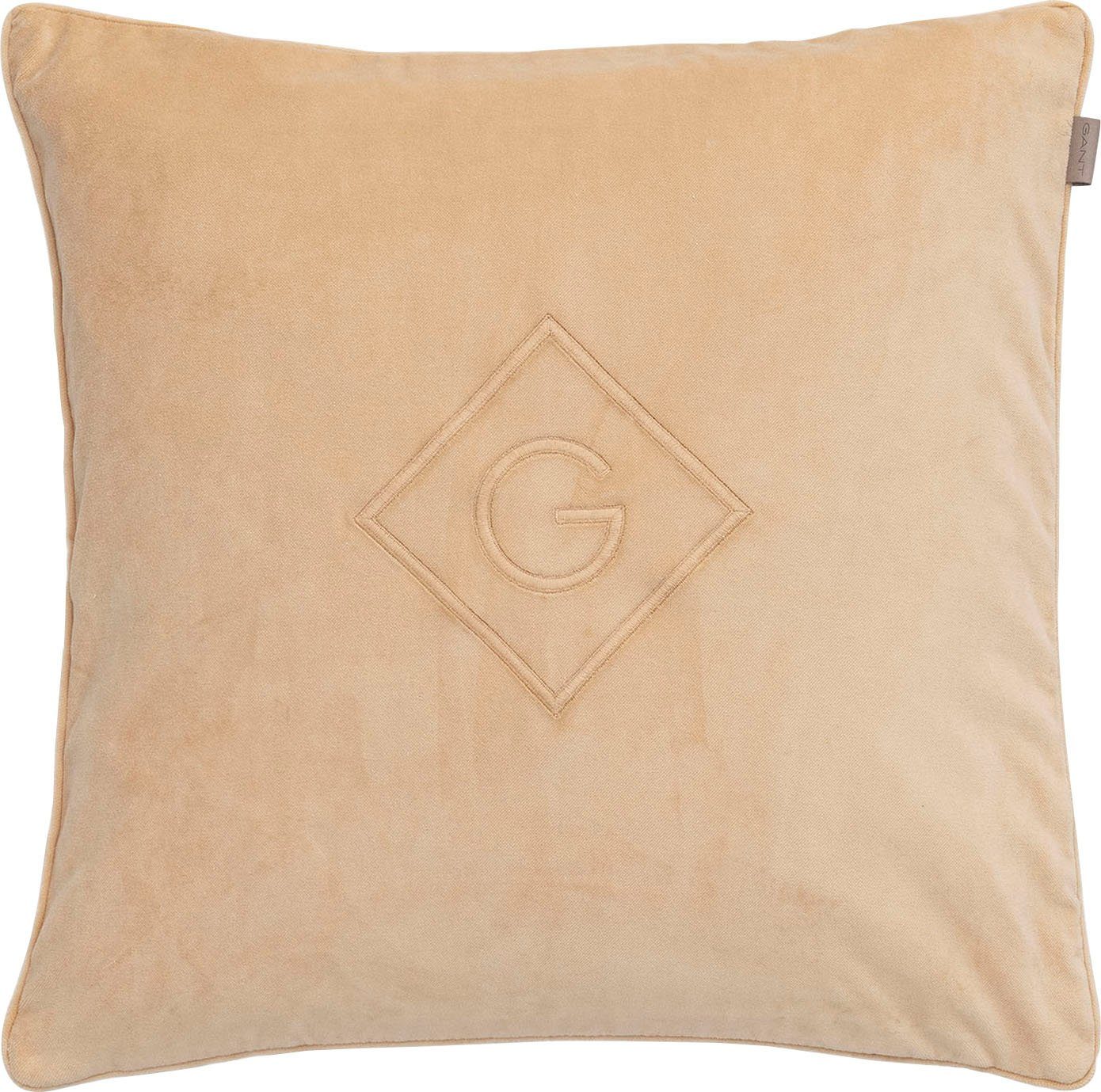 Gant Kissenhülle »Velvet G«, Gant (1 Stück), Logo-Label aus Leder online  kaufen | OTTO