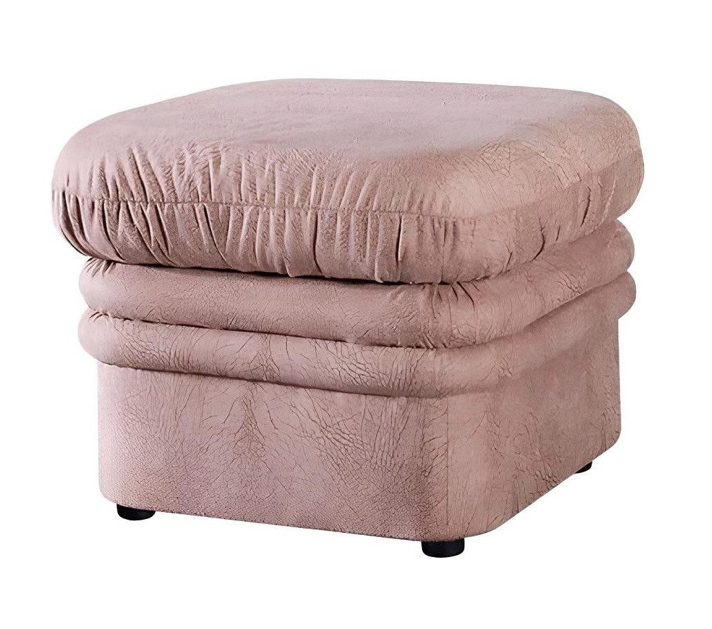 Xlmoebel Polsterhocker Lounge Hocker aus Stoff im Dubai Design für modernes Wohnen (1 St., Hocker Dubai), Hergestellt in Europa