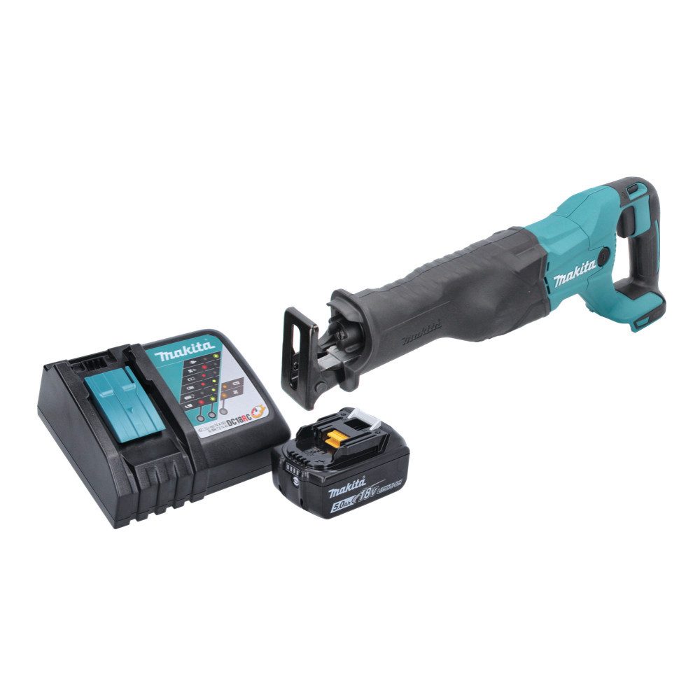 Makita Reciprosäge DJR 186 RT1 Akku Reciprosäge Säbelsäge 18 V + 1x Akku 5, günstig online kaufen