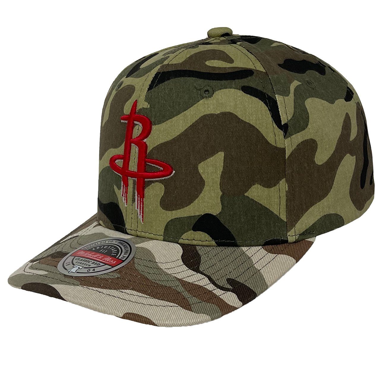 Snapback Cap NBA Woodland Desert Red Line Houston Rockets
