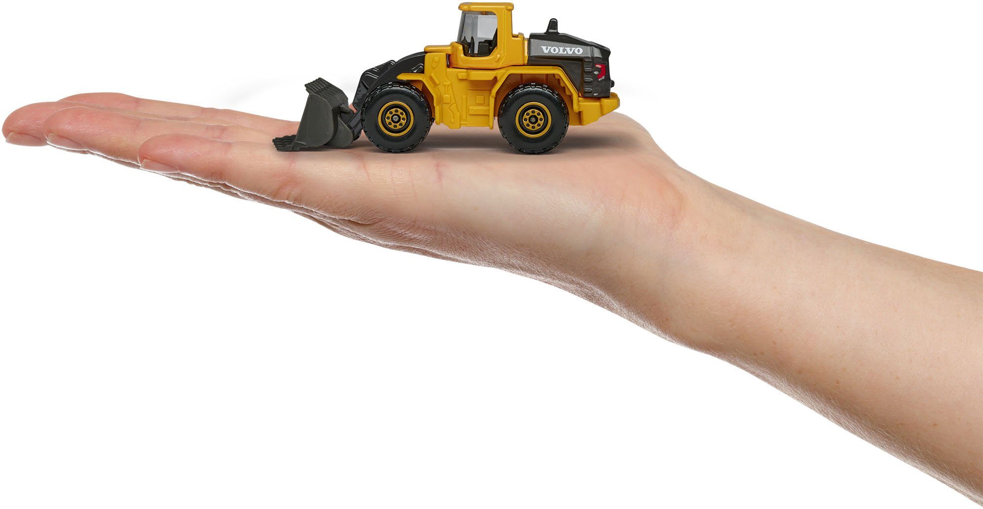 majORETTE Spielzeug-LKW Volvo Fahrzeuge-Set - Baustellenfahrzeuge günstig online kaufen