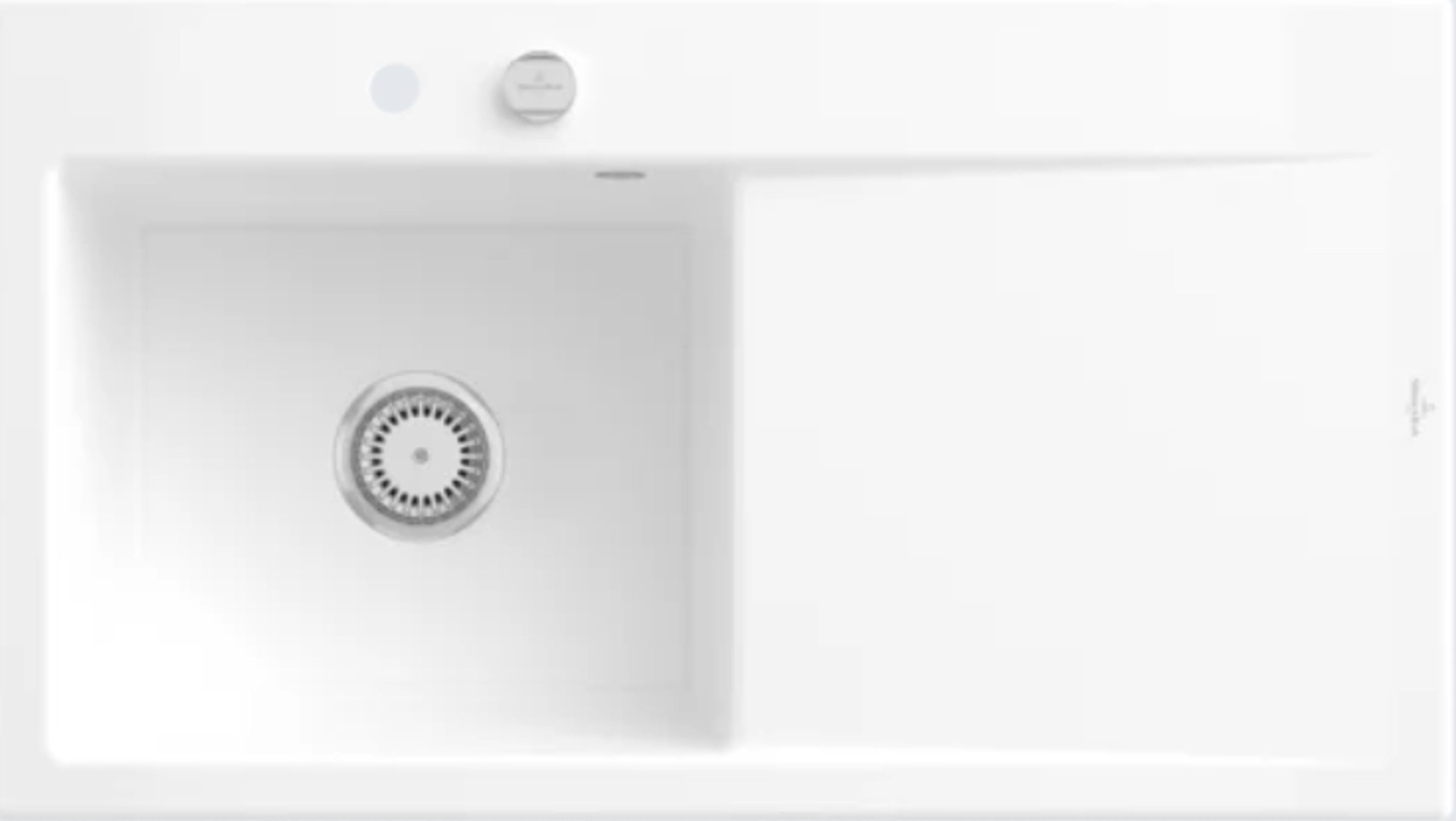 Villeroy & Boch Küchenspüle 3352 02 R1, Rechteckig, 90/22 cm, für den aufliegenden Einbau