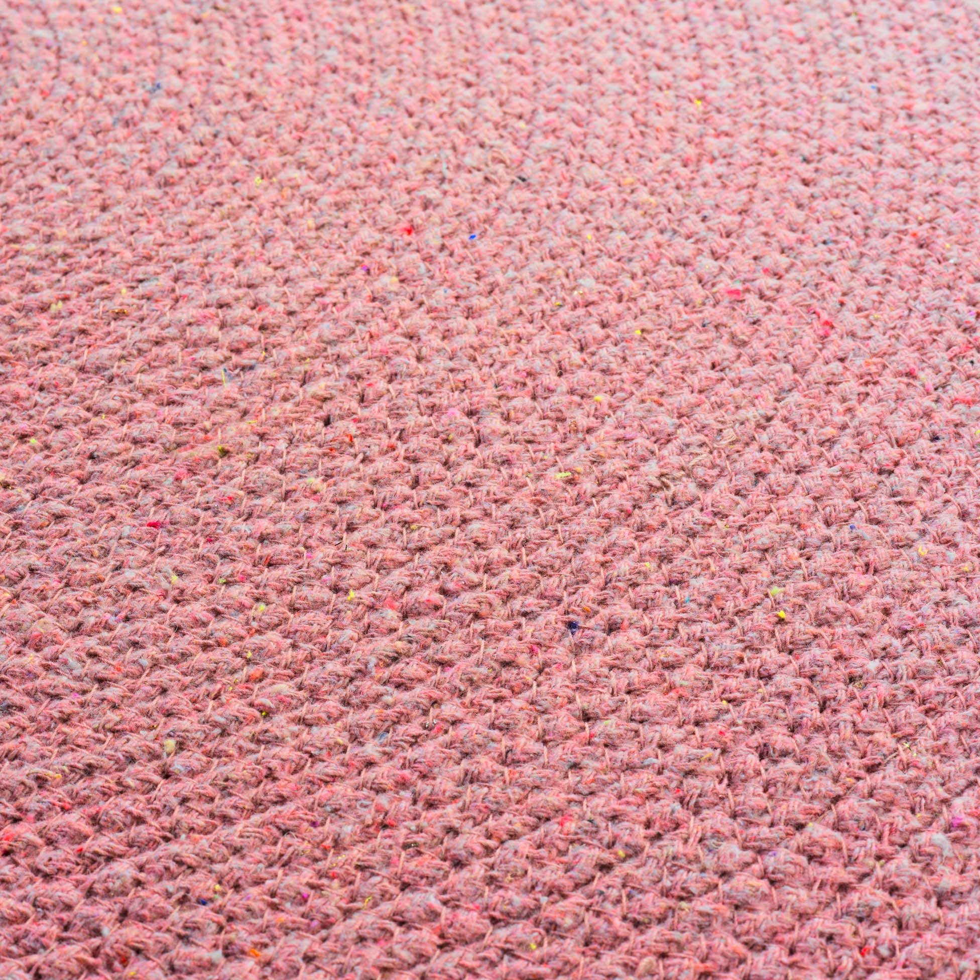 Douceur d'intérieur Kinderteppich Kinderteppich mit Pompons POMPOMPARTY, rund, Ø 90 cm
