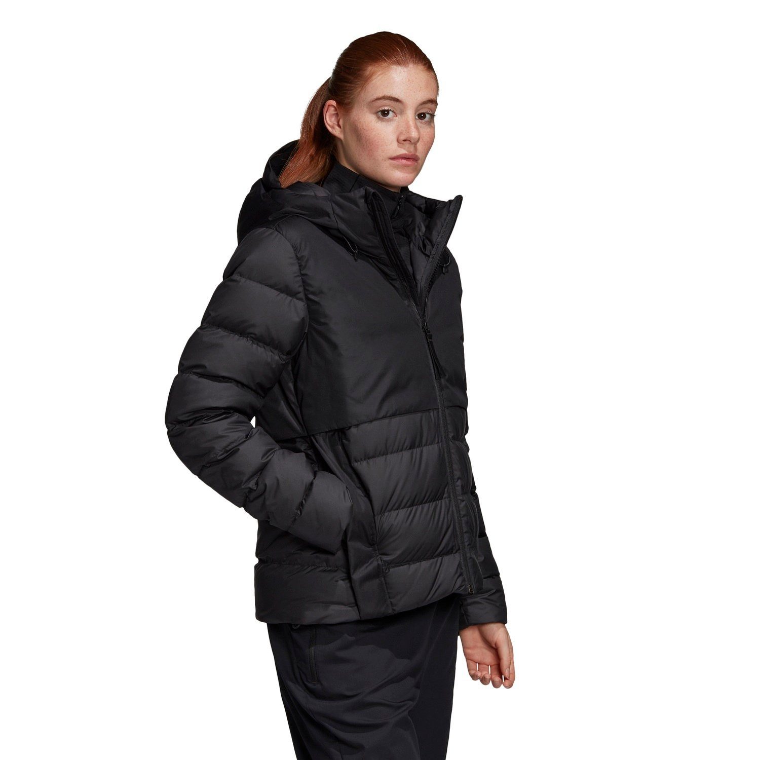 adidas Performance Winterjacke Winter-Daunenjacke Traveer COLD.RDY (wasserabweisend) schwarz Damen
