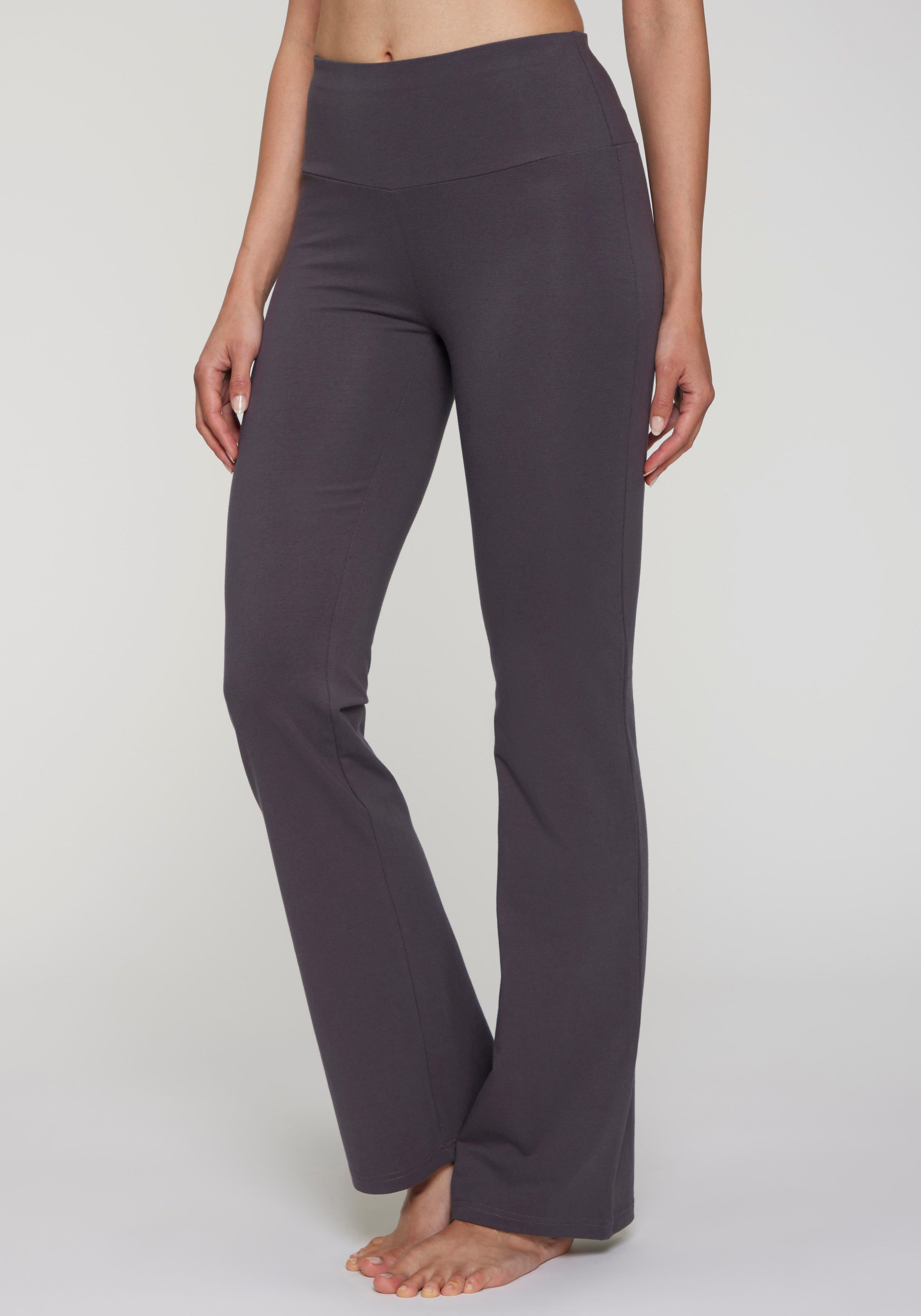 LASCANA ACTIVE Jazzpants mit breitem Bündchen