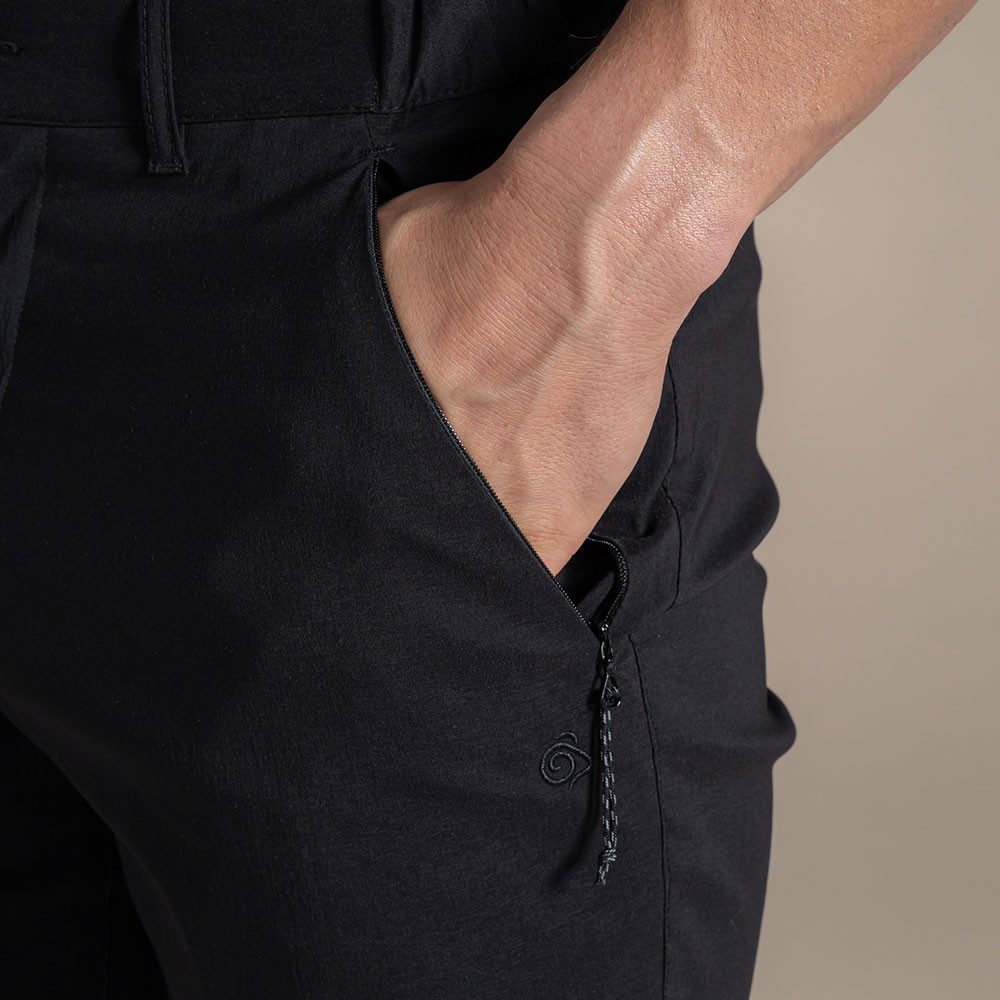 Craghoppers Softshellhose Craghoppers - KIWI Pro III Herren Outdoor Shorts (23cm) schwarz