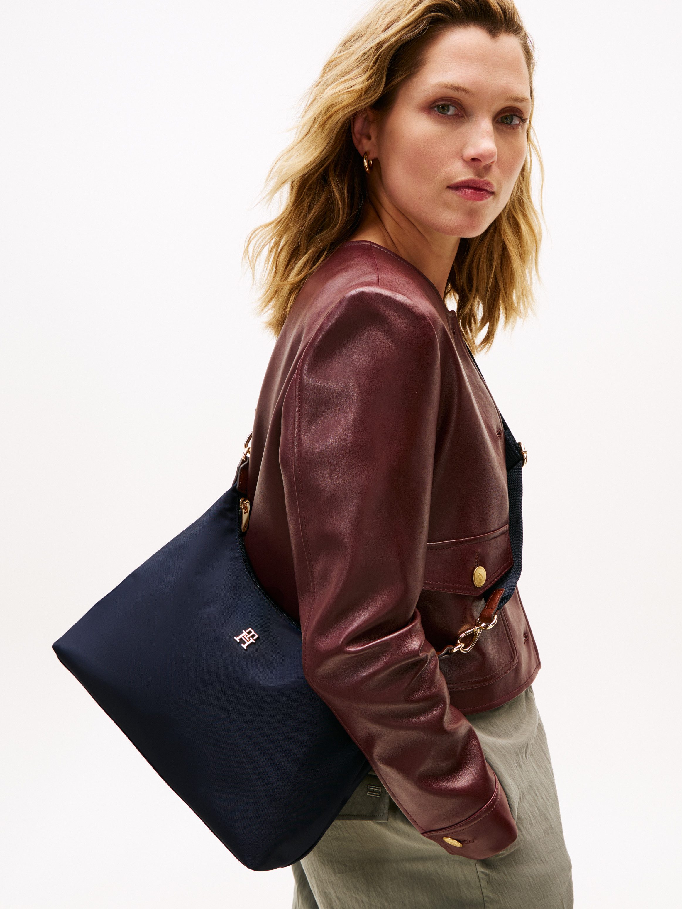 Tommy Hilfiger Schultertasche POPETTE SHOULDER BAG, Damen Umhängetasche, Tr günstig online kaufen