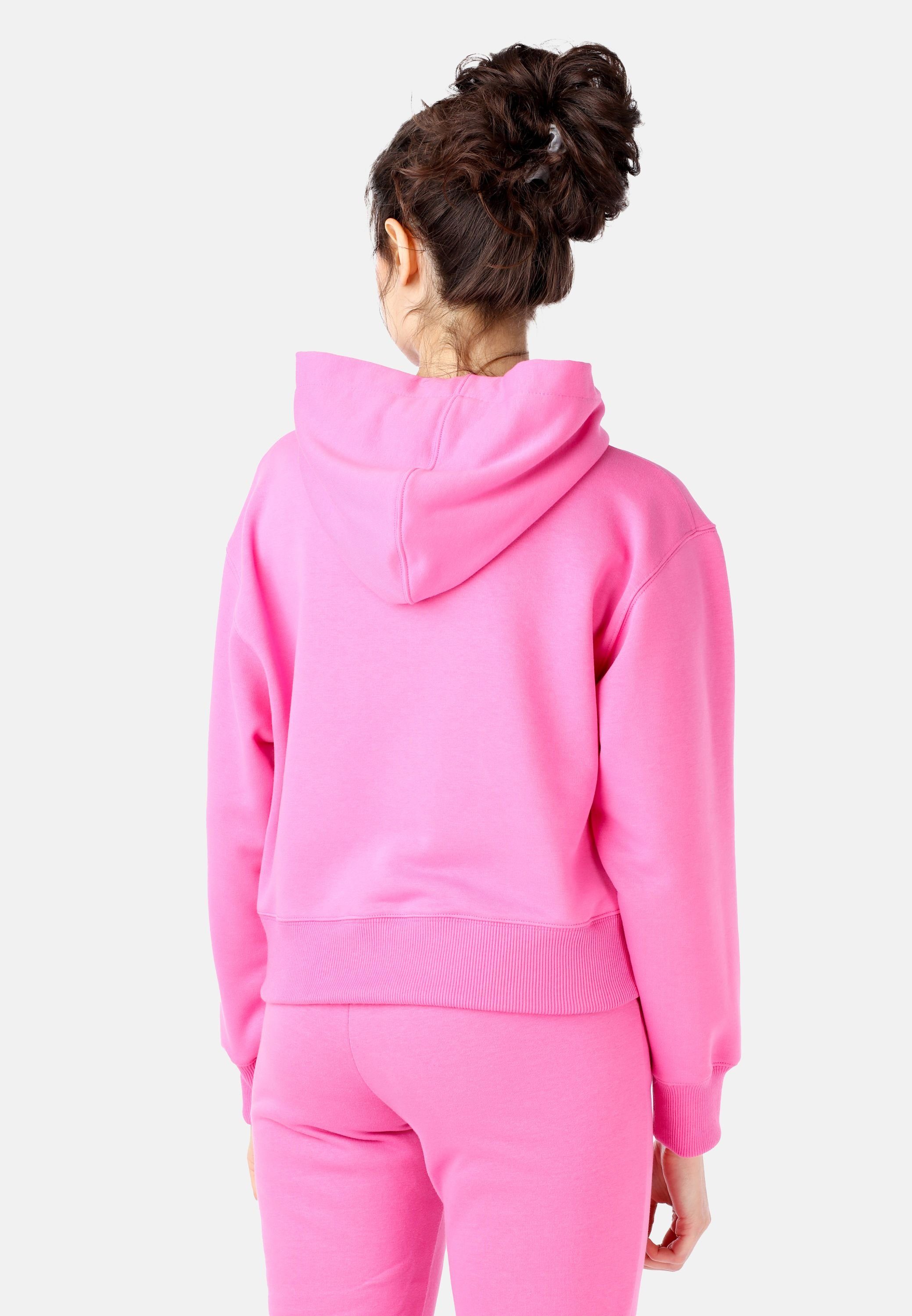 Bellivalini Kapuzensweatshirt Kapuzenpullover kurz Damen Sportanzug Obertei günstig online kaufen