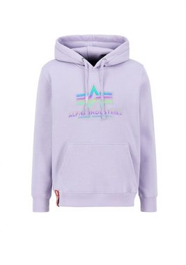 Alpha Industries Hoodie ALPHA INDUSTRIES Men - Hoodies Basic Hoody Rainbow Ref. Print