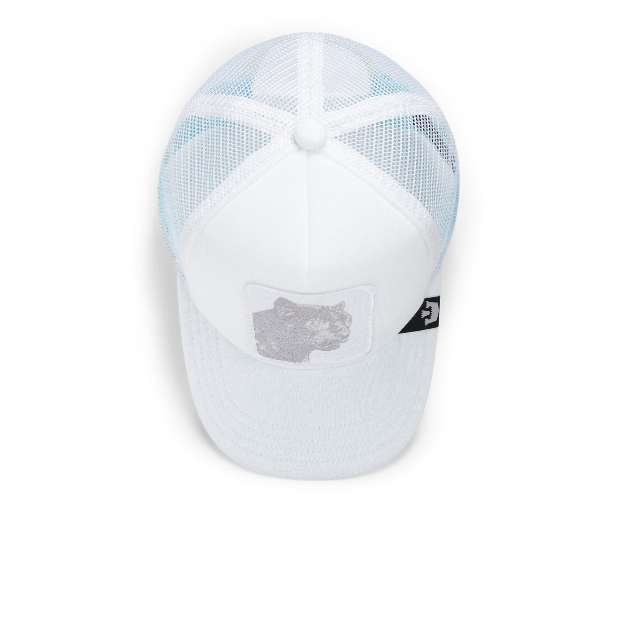 GOORIN Bros. Trucker Cap Goorin Bros. KIDS Trucker Cap Lil Pantherino White (Basecap, Basecap, Meshcap, Trucker Kappe)