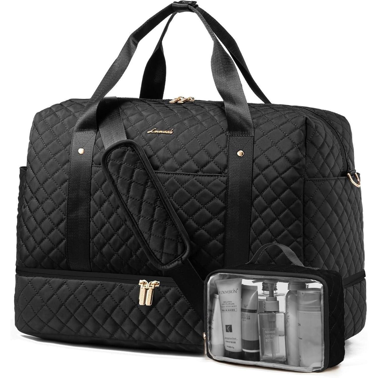 LuxusKollektion Reisetasche Reisetasche Damen Weekender Sporttasche mit Sch günstig online kaufen