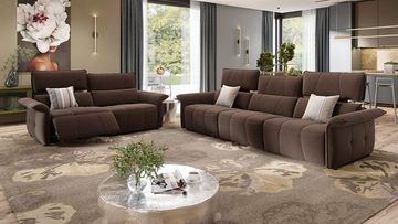 Sofanella 3-Sitzer Dreisitzer ADRIA XXL Stoffsofa Stoffcouch