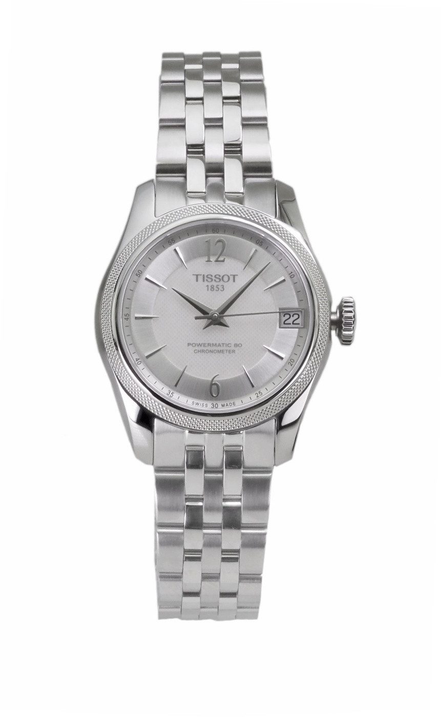 Automatikuhr Tissot Damen Automatik Uhr Ballade Powermatic 80 COSC T1082081111700