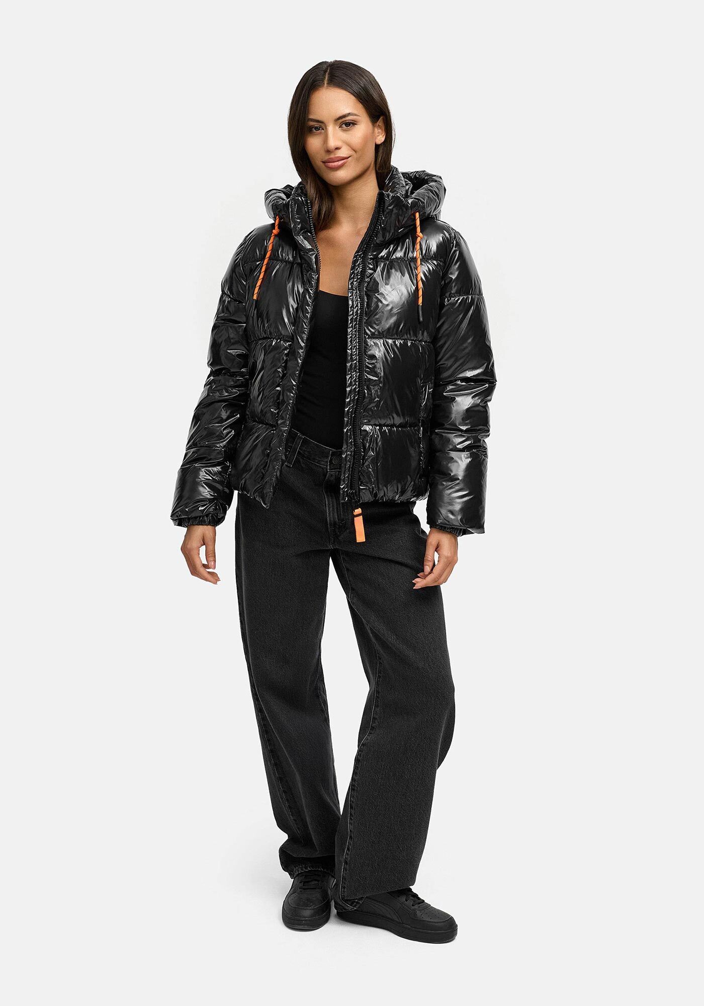 Marikoo Winterjacke Skyraa Leicht glänzendes Obermaterial günstig online kaufen