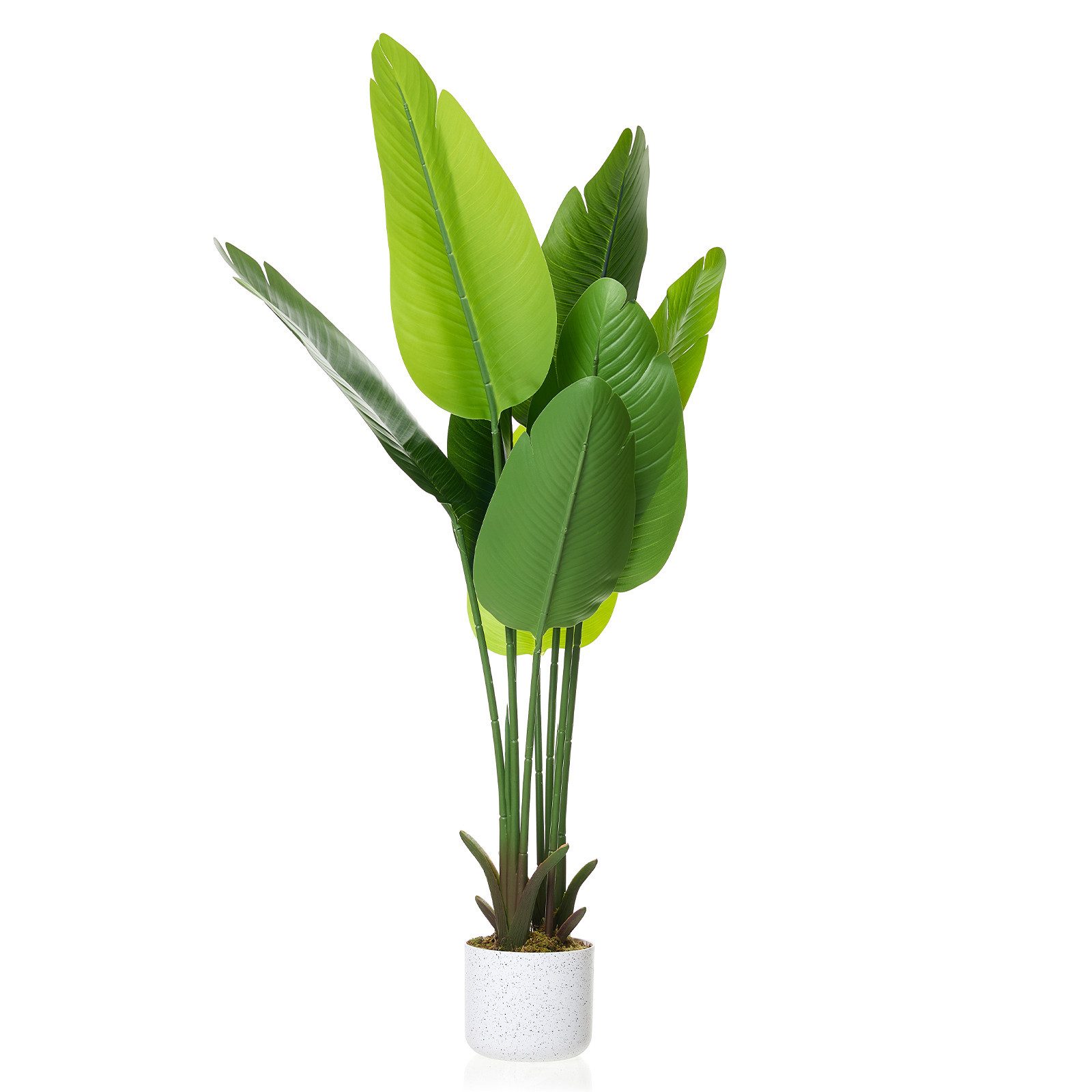 Kunstpflanze Bananenbaum mit Topf Groß Kunstpalme Kunstbaum für Schlafzimme günstig online kaufen