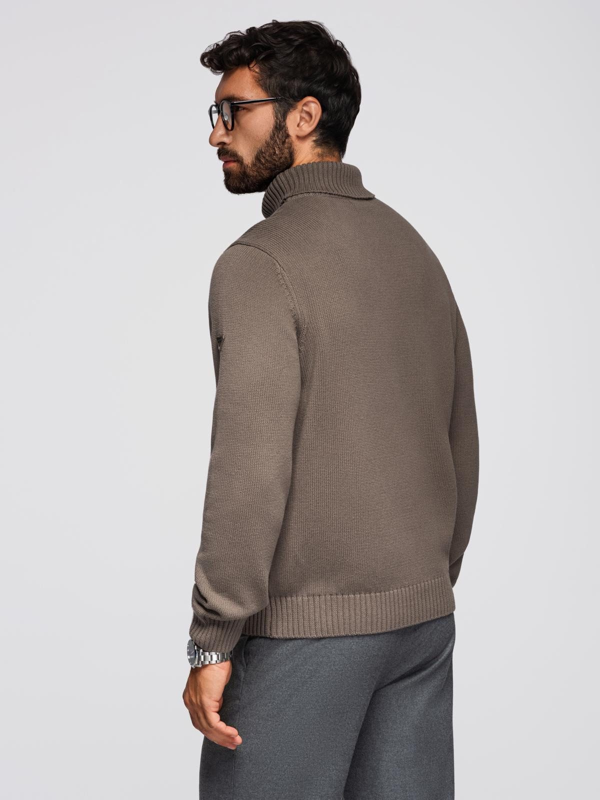 OMBRE Rollkragenpullover Strickpullover mit Rollkragen