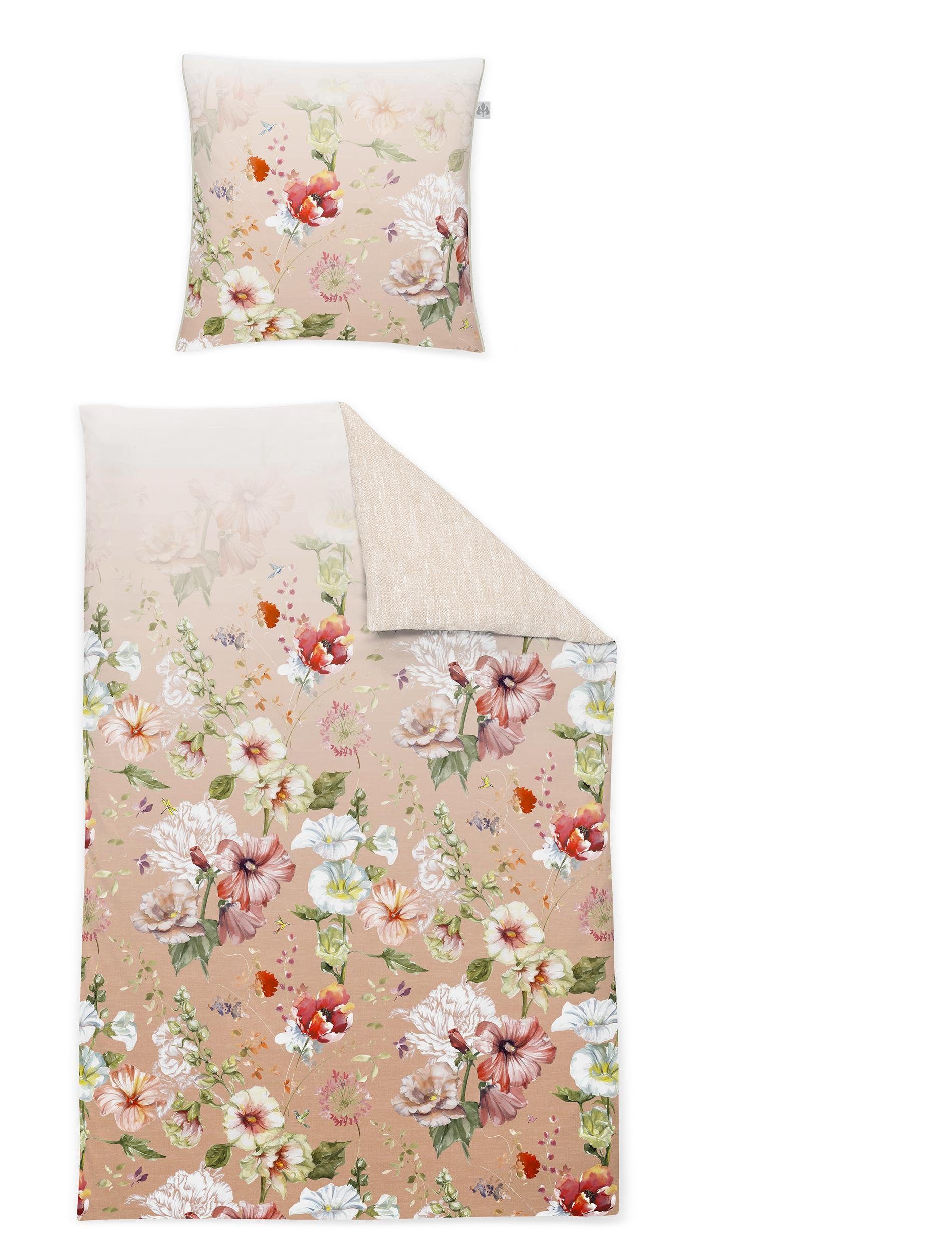 Irisette Wendebettwäsche Magic-K 8870, Mako-Satin, 2 teilig, edler Digitaldruck