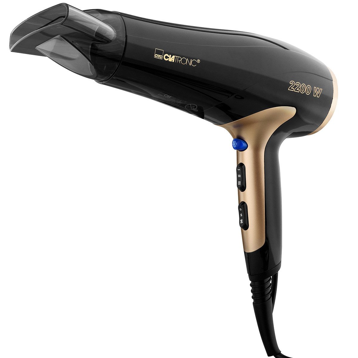 CLATRONIC Haartrockner HT 3661, 2200W, 3 Stufen, Ionisierungsfunktion