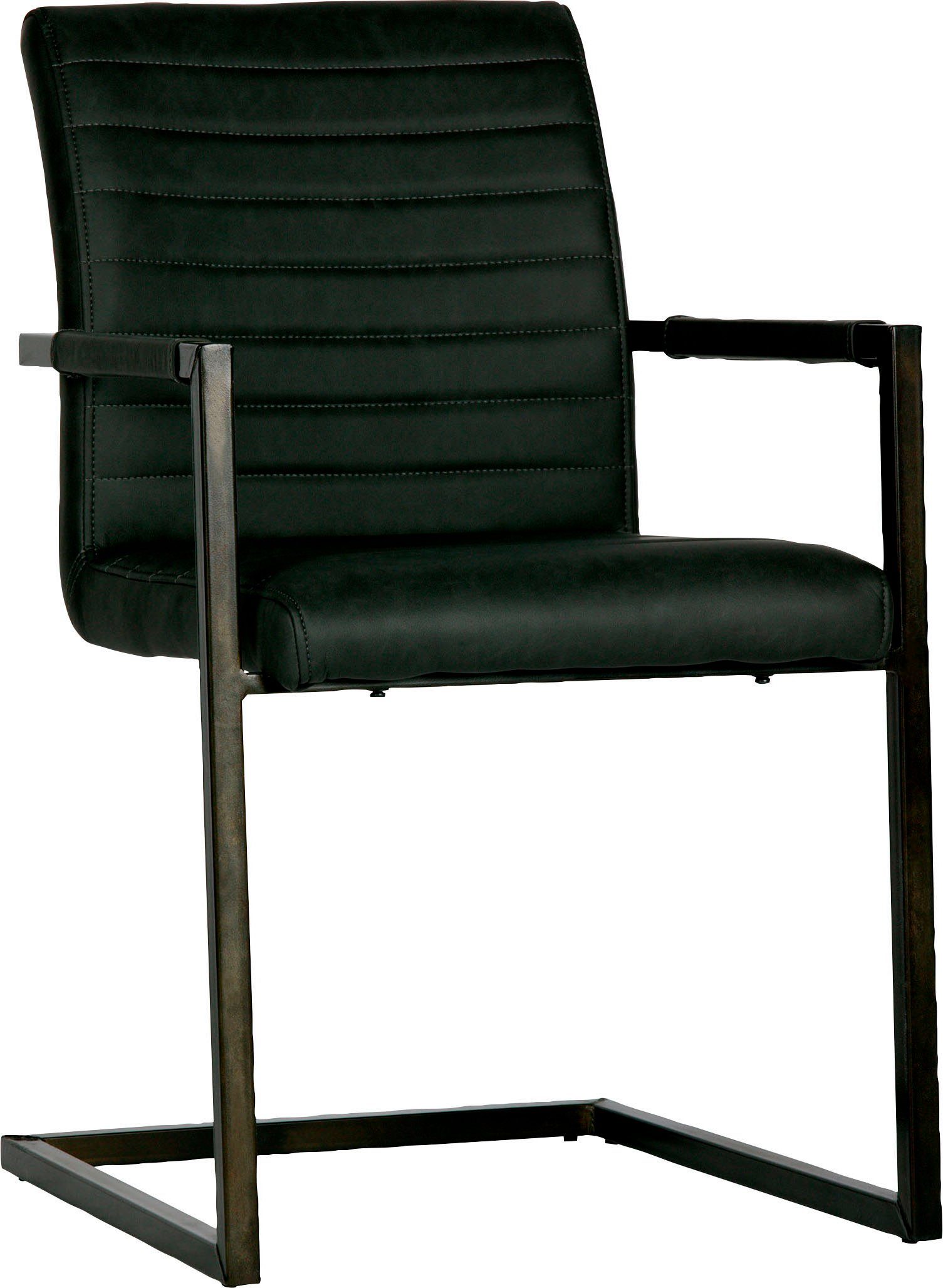 WOOOD Esszimmerstuhl BASS (2 St), Freischwinger, Breite 54 cm