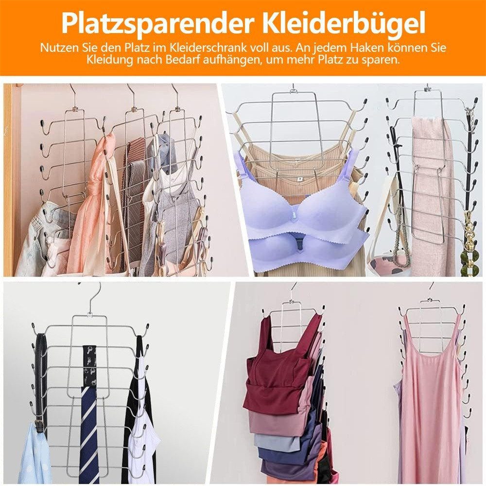 RWEUOQ Kleiderbügel 2 Stück Kleiderbügel Zusammenklappbare günstig online kaufen