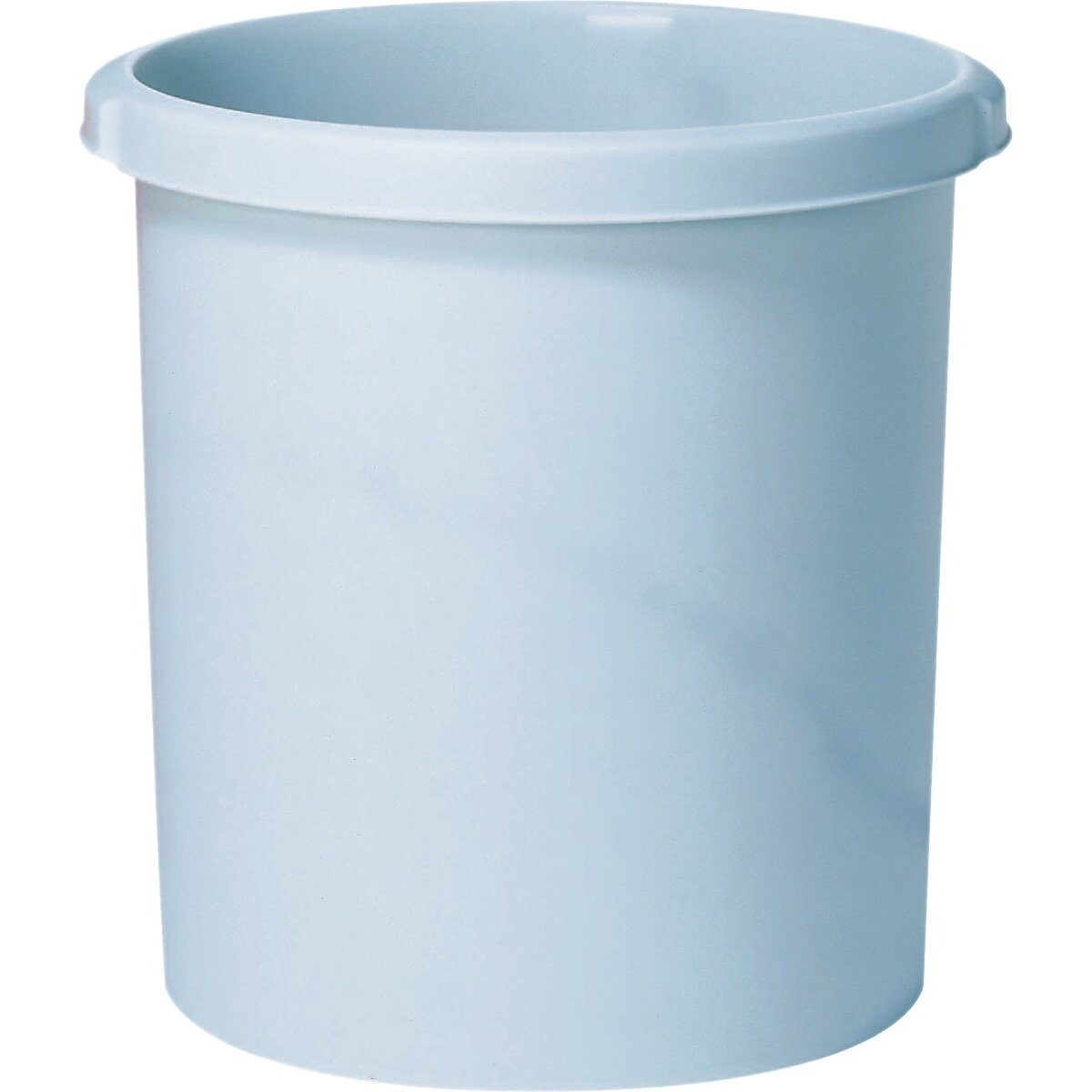 HAN-Bürogeräte Papierkorb Papierkorb Standard mit Griffmulden 30 Liter lichtgrau