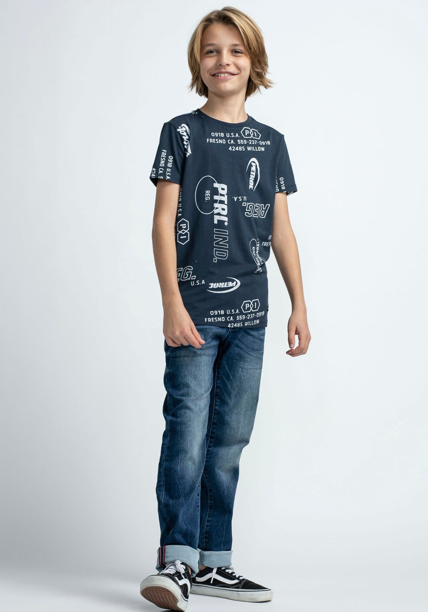 T-Shirt midnight Industries navy Petrol