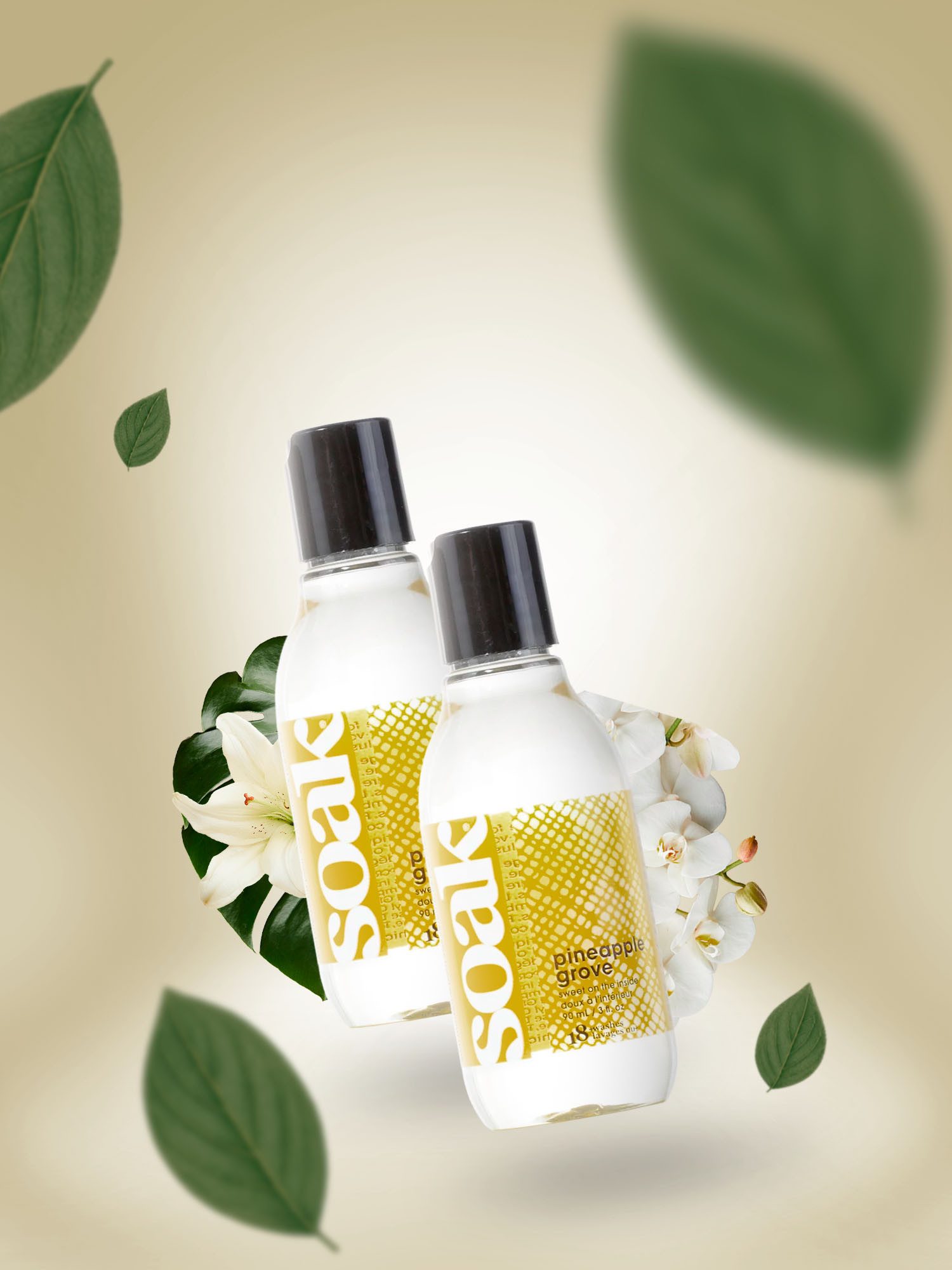 Soak 2-Pack Nachhaltiges Waschmittel - Biologisch abbaubar - Ohne Ausspülen Spezialwaschmittel (2-St. Vorteilspack Flüssig Vollwaschmittel biologisch abbaubar)