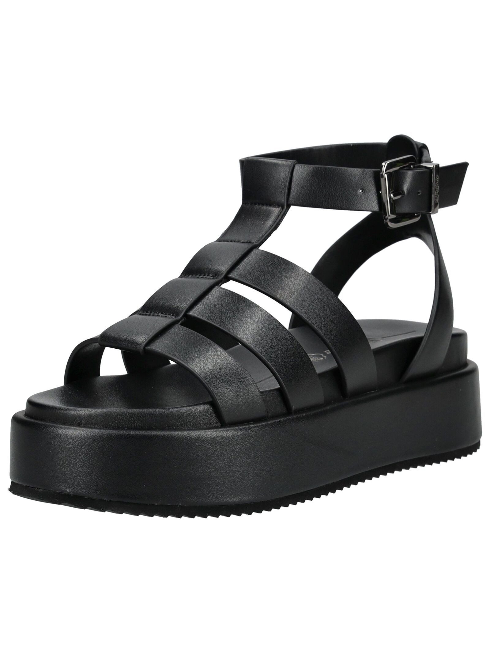 Buffalo Sandalen Lederimitat Plateausandaletten günstig online kaufen