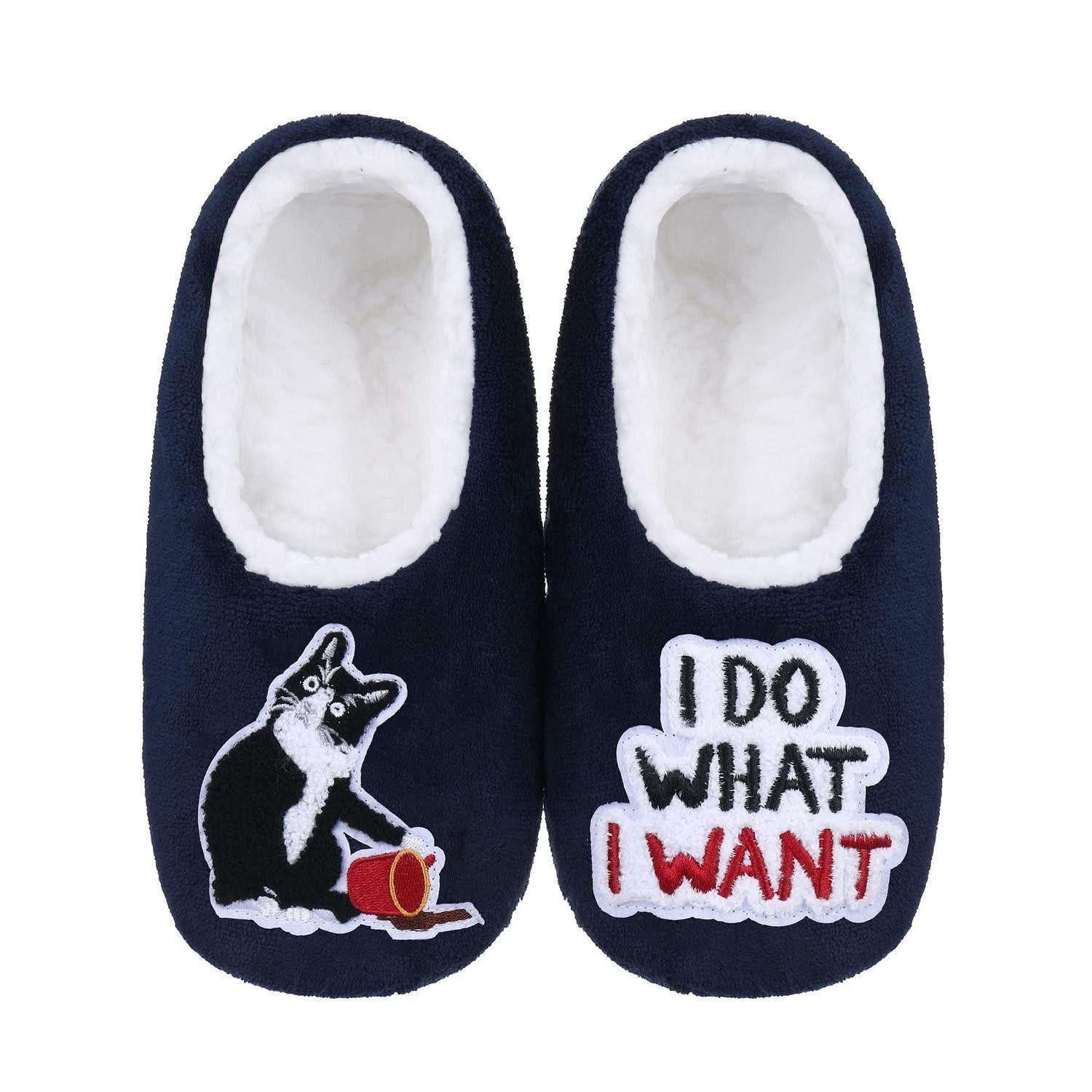 LuxusKollektion Kuschelsocken Hüttensocken Damen Navy 37/38