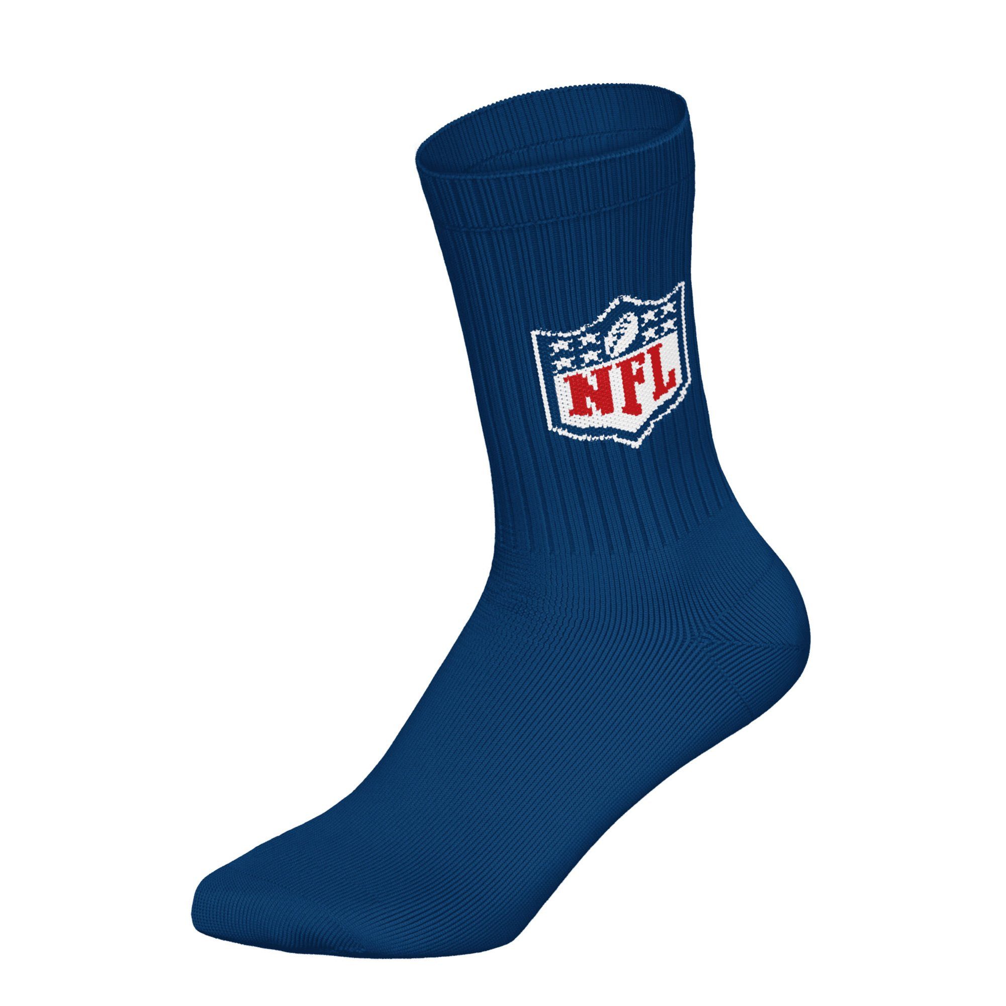 NFL Kurzsocken Unisex Socken 3er Pack Baumwolle (Packung, 3er Pack)